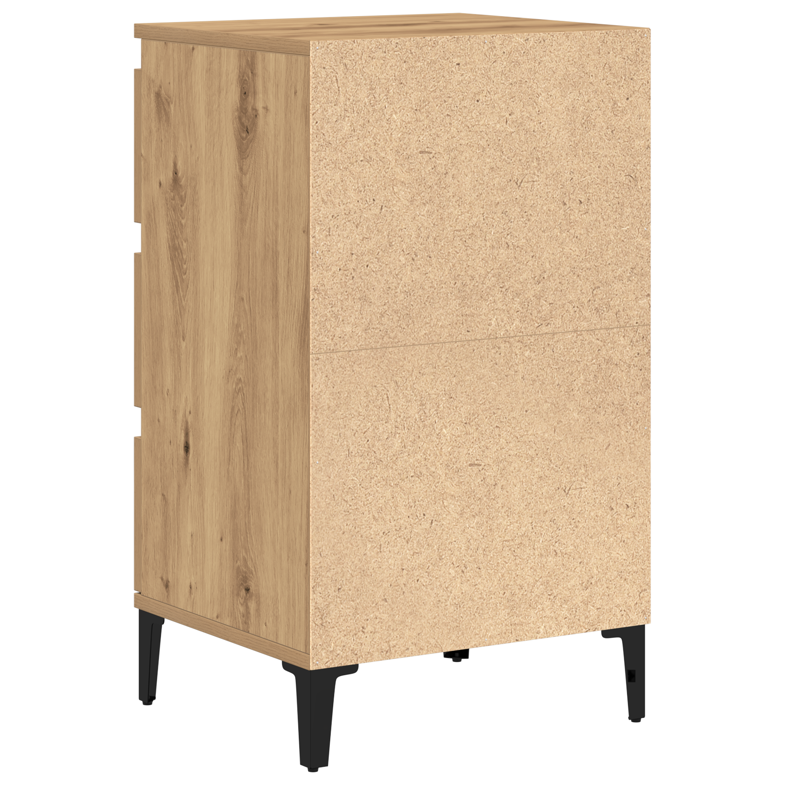 Bedside Cabinet Artisan Oak 40x35x70 cm Engineered Wood - Image 8