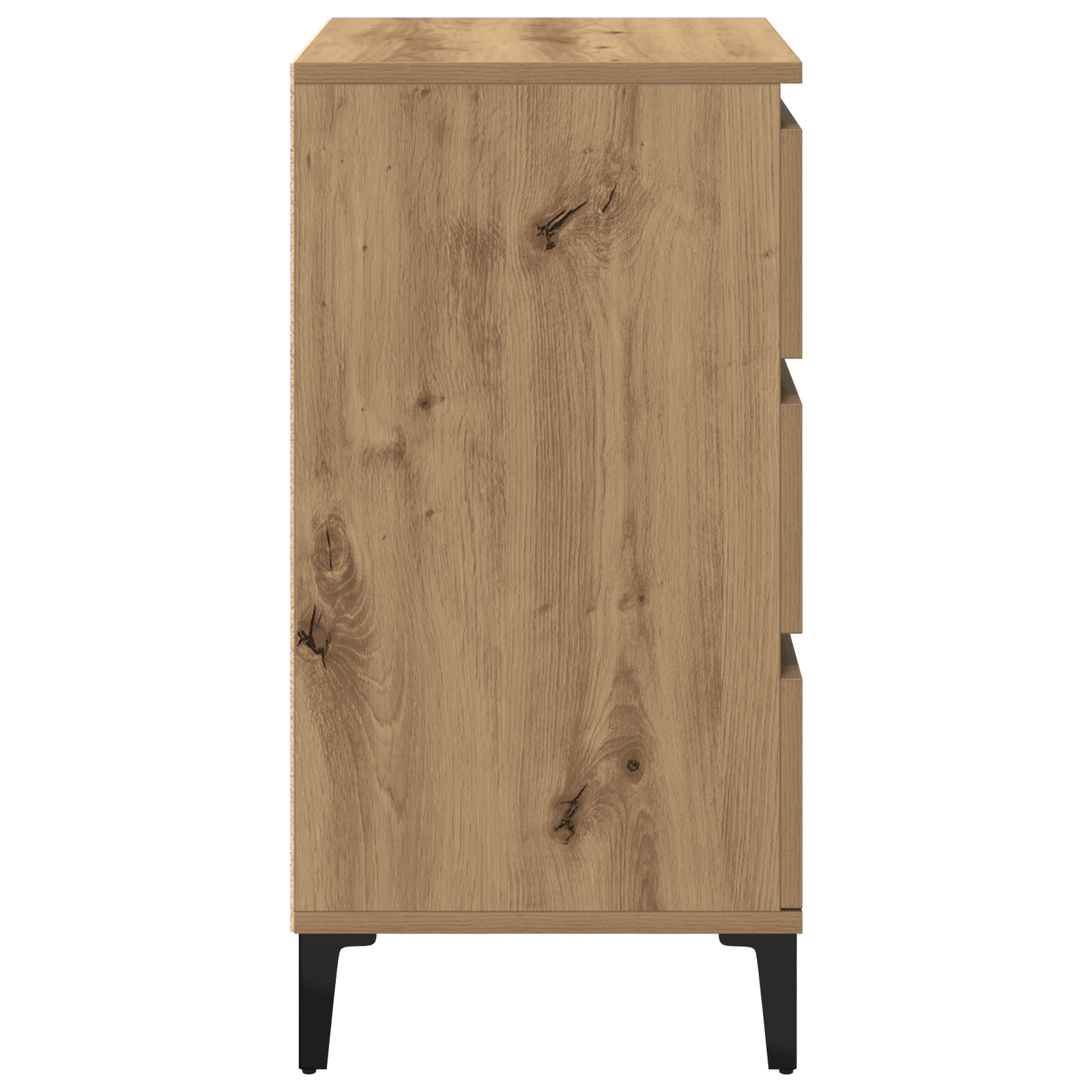 Bedside Cabinet Artisan Oak 40x35x70 cm Engineered Wood - Image 7