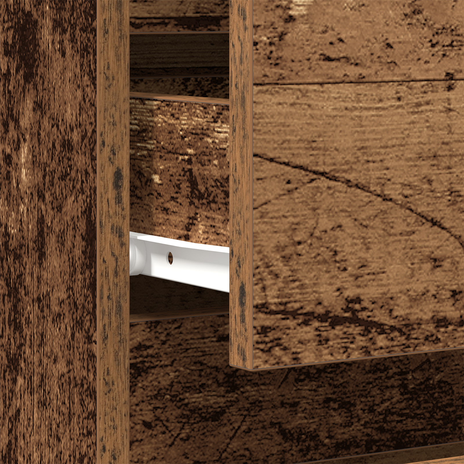 Bedside Cabinet Old Wood 40x35x50 cm Engineered Wood - Image 10