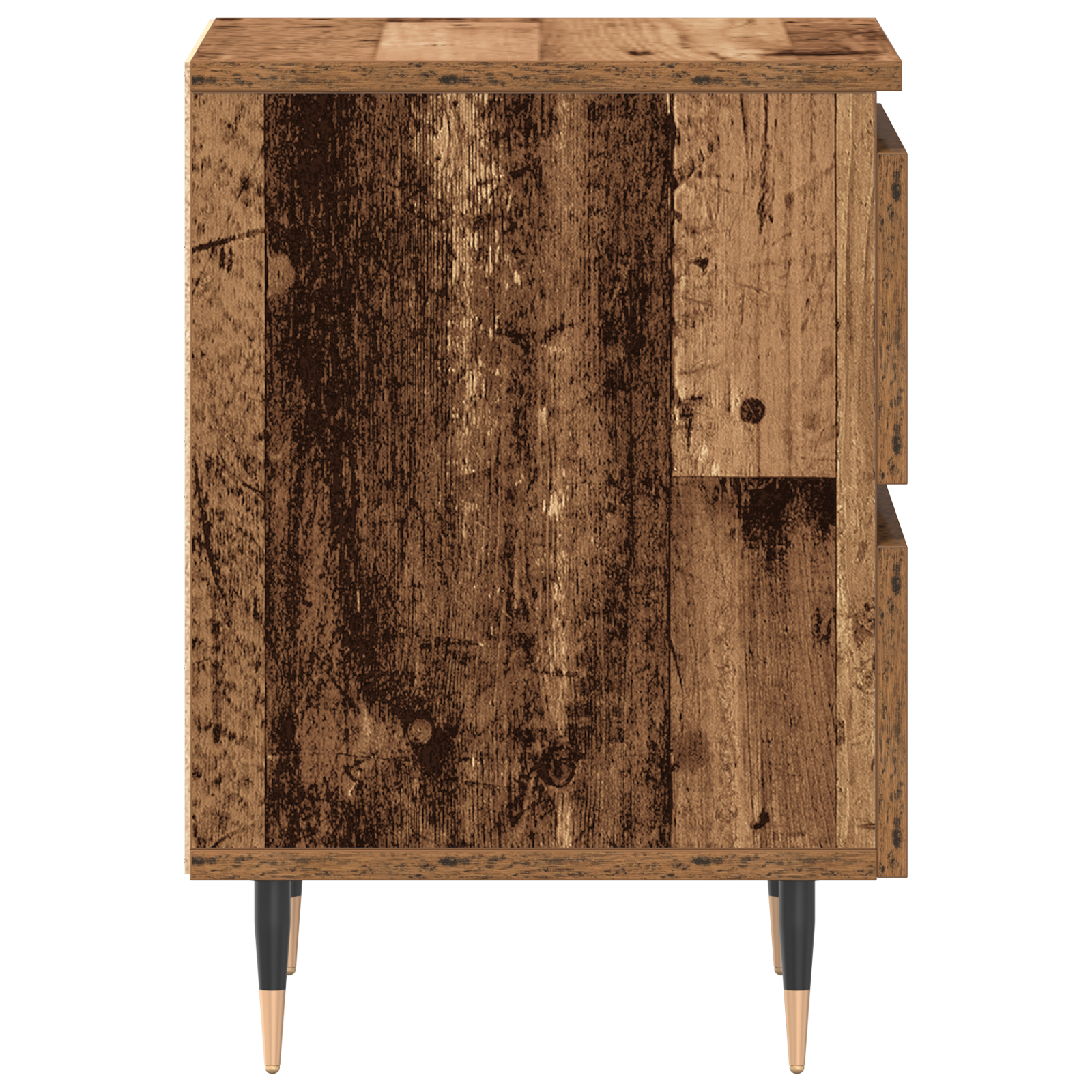 Bedside Cabinets 2 pcs Old Wood 40x35x50 cm Engineered Wood - Image 7