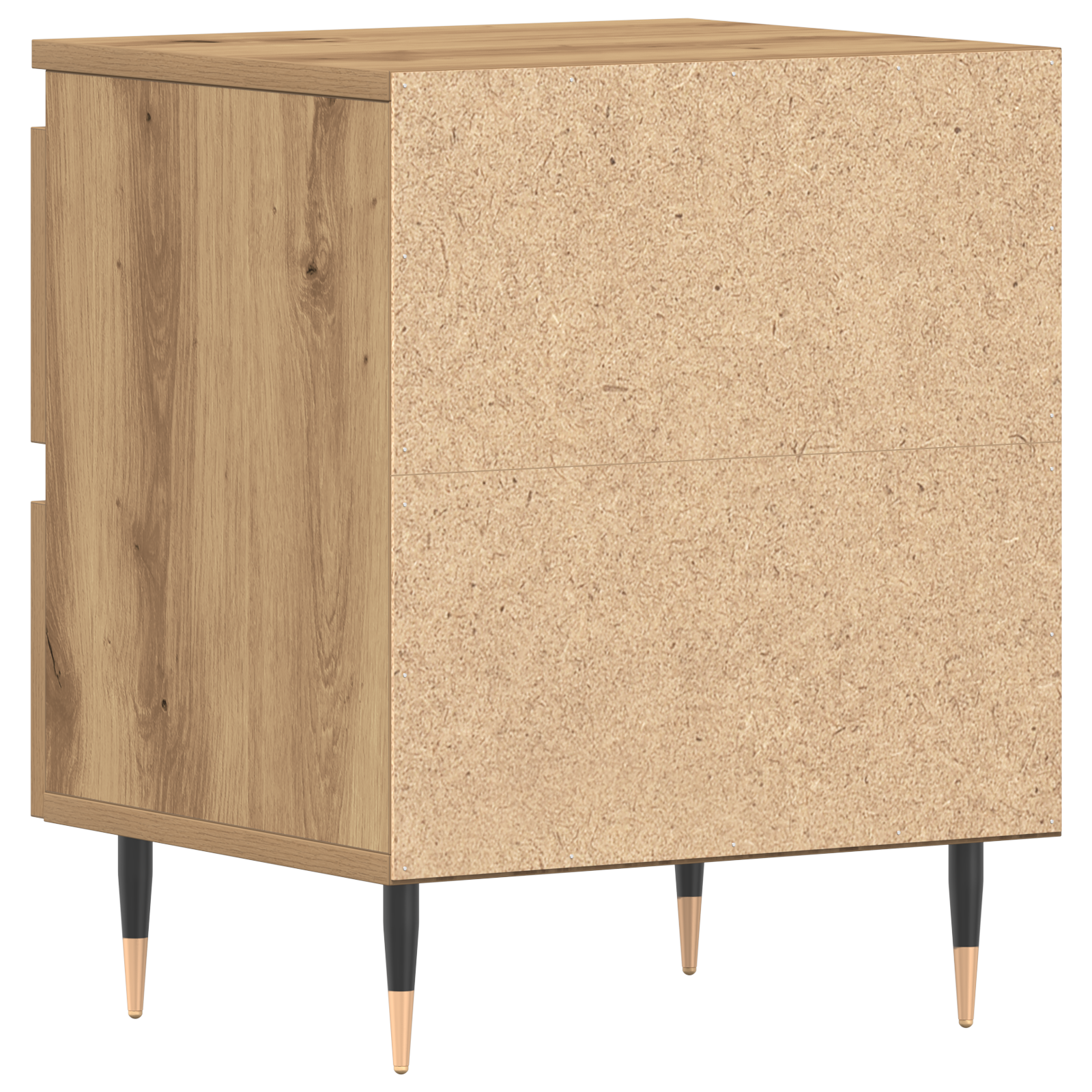 Bedside Cabinets 2 pcs Artisan Oak 40x35x50 cm Engineered Wood - Image 8