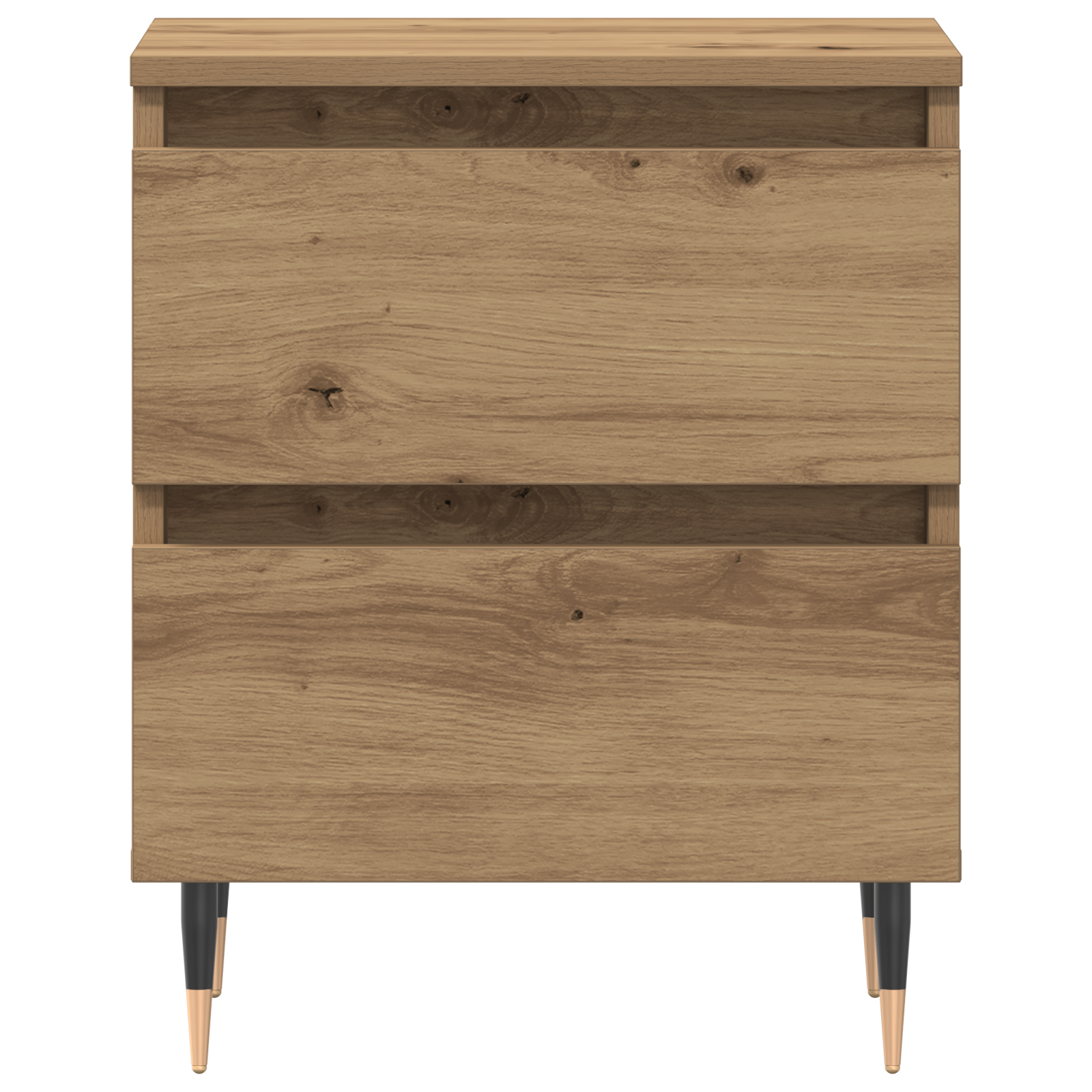 Bedside Cabinets 2 pcs Artisan Oak 40x35x50 cm Engineered Wood - Image 6
