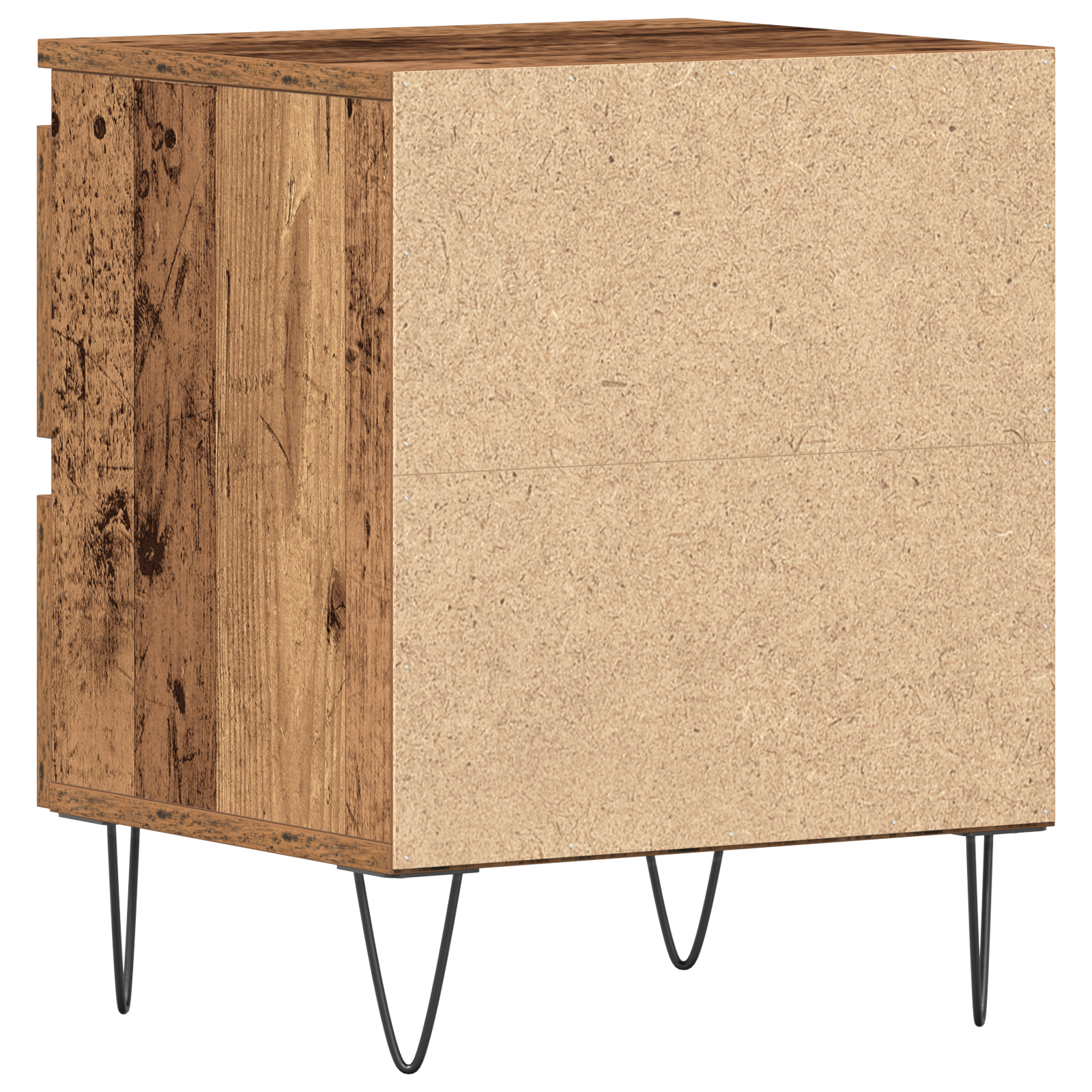 Bedside Cabinet Old Wood 40x35x50 cm Engineered Wood - Image 8