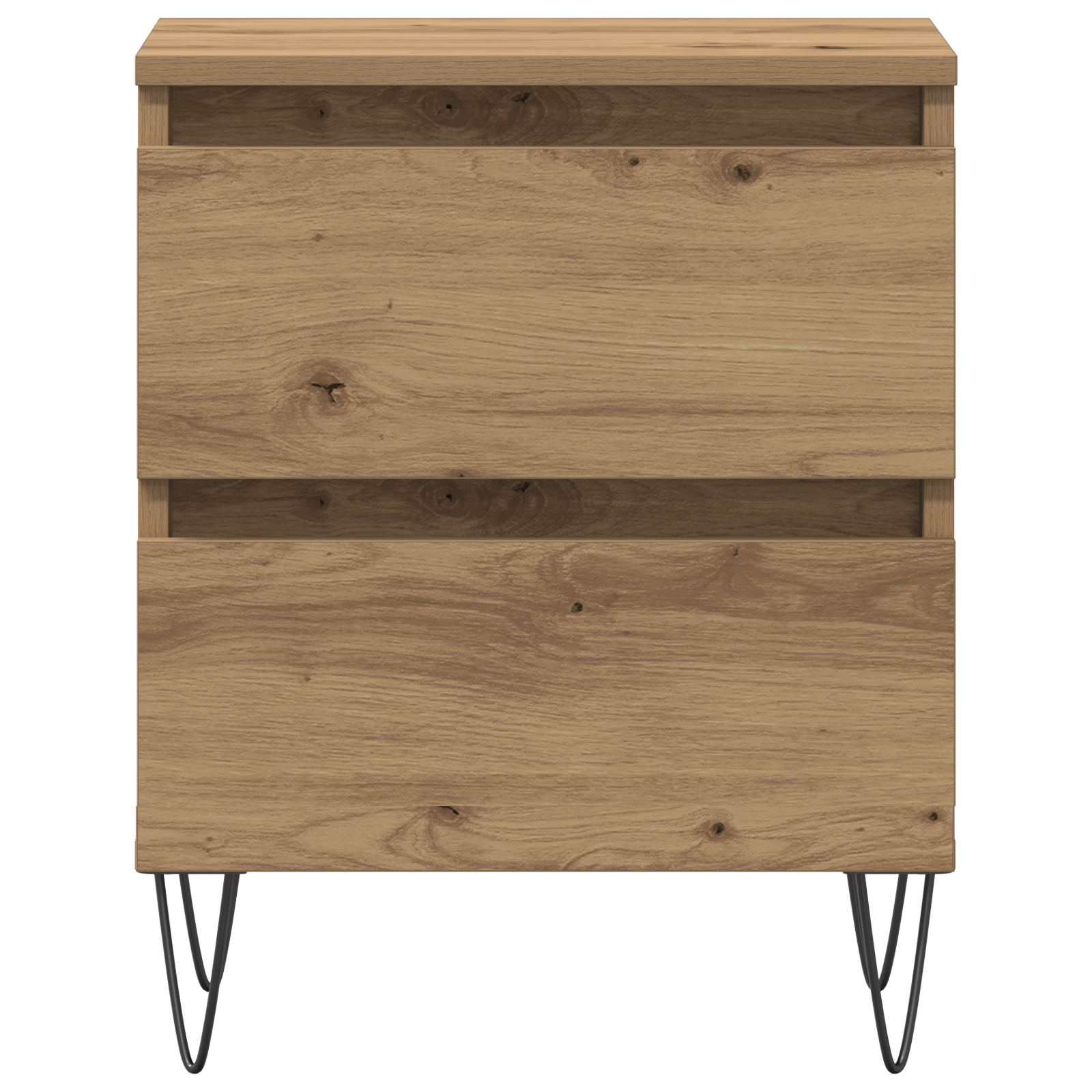 Bedside Cabinets 2 pcs Artisan Oak 40x35x50 cm Engineered Wood - Image 6