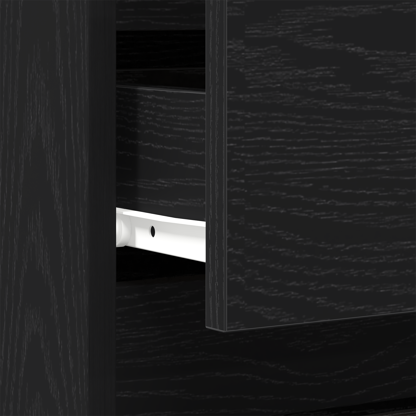 Bedside Cabinet Black Oak 40x35x50 cm Engineered Wood - Image 10