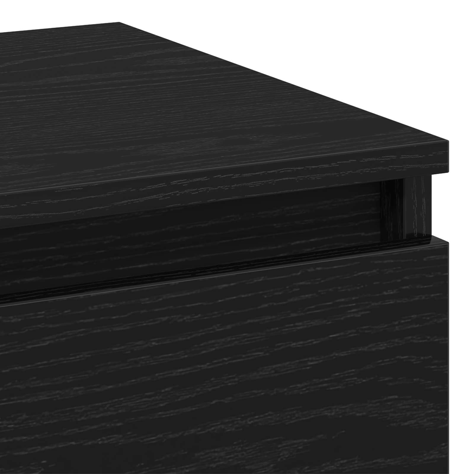 Bedside Cabinets 2 pcs Black Oak 40x35x50 cm Engineered Wood - Image 9