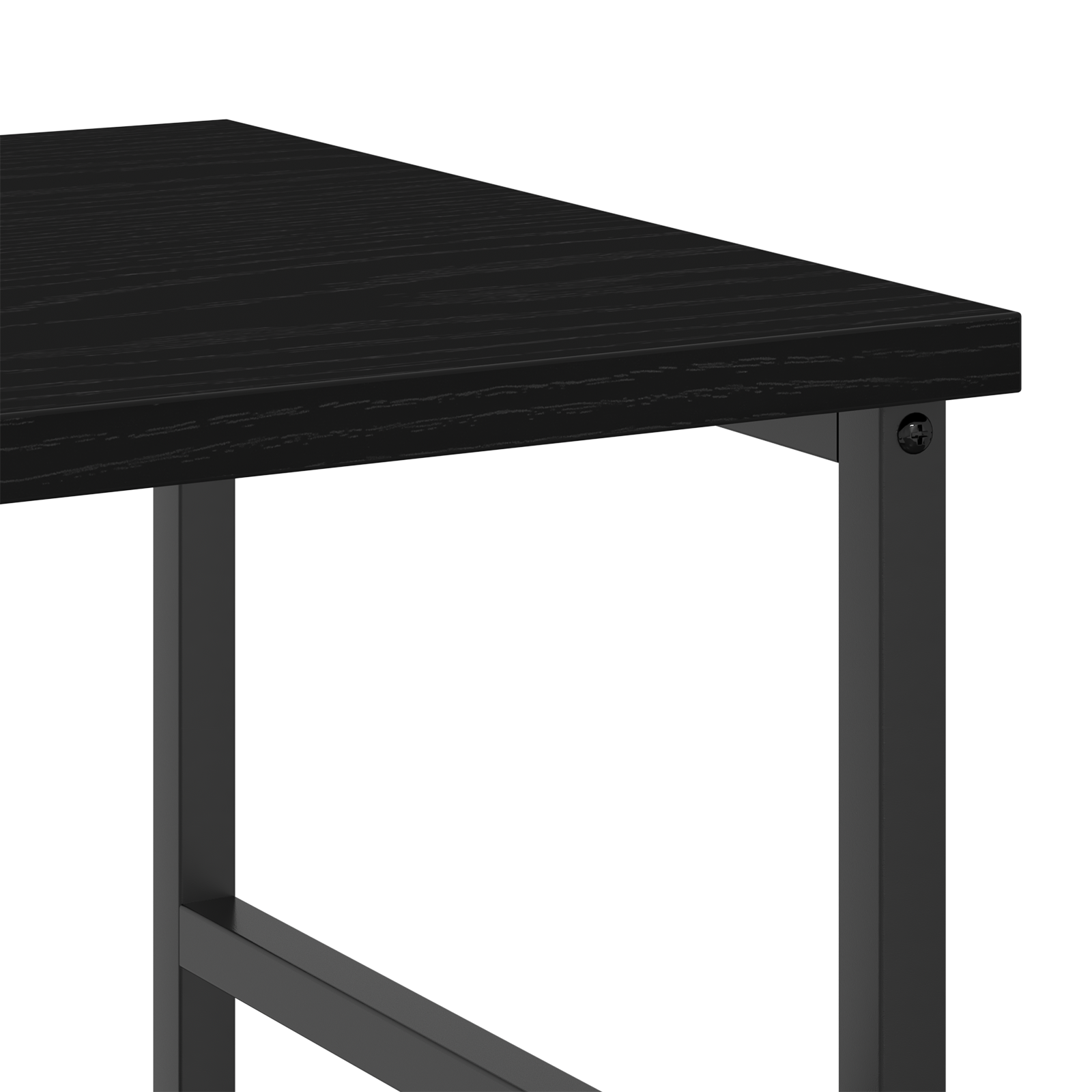 Bookshelf Black Oak 50x33x82 cm Engineered Wood and Steel - Image 8