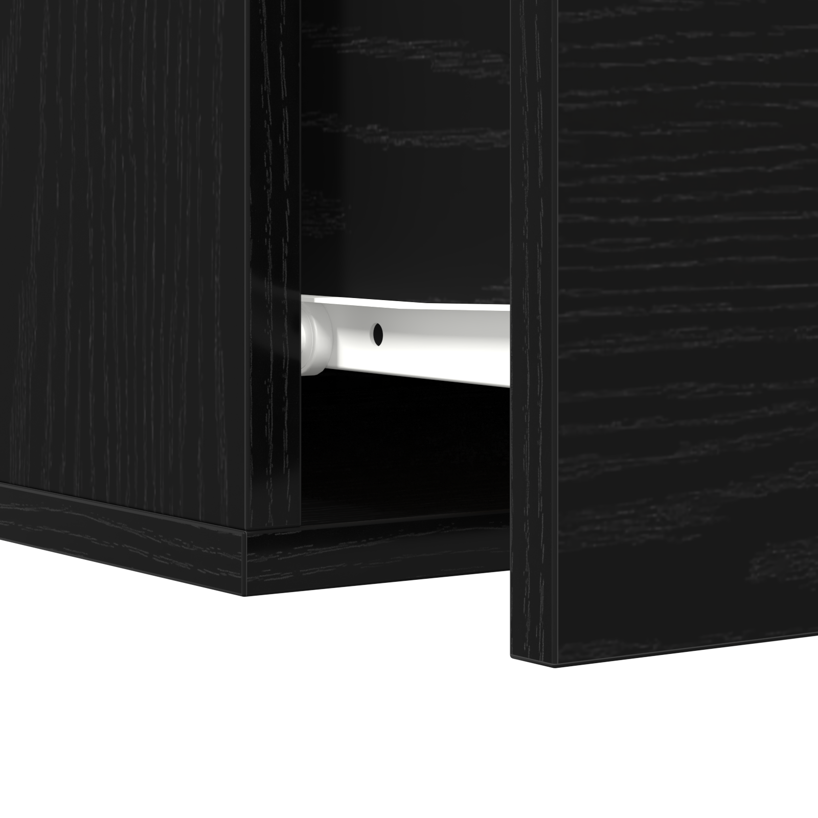 Bedside Cabinets 2 pcs Wall-Mounted Black Oak 35x35x20 cm - Image 9