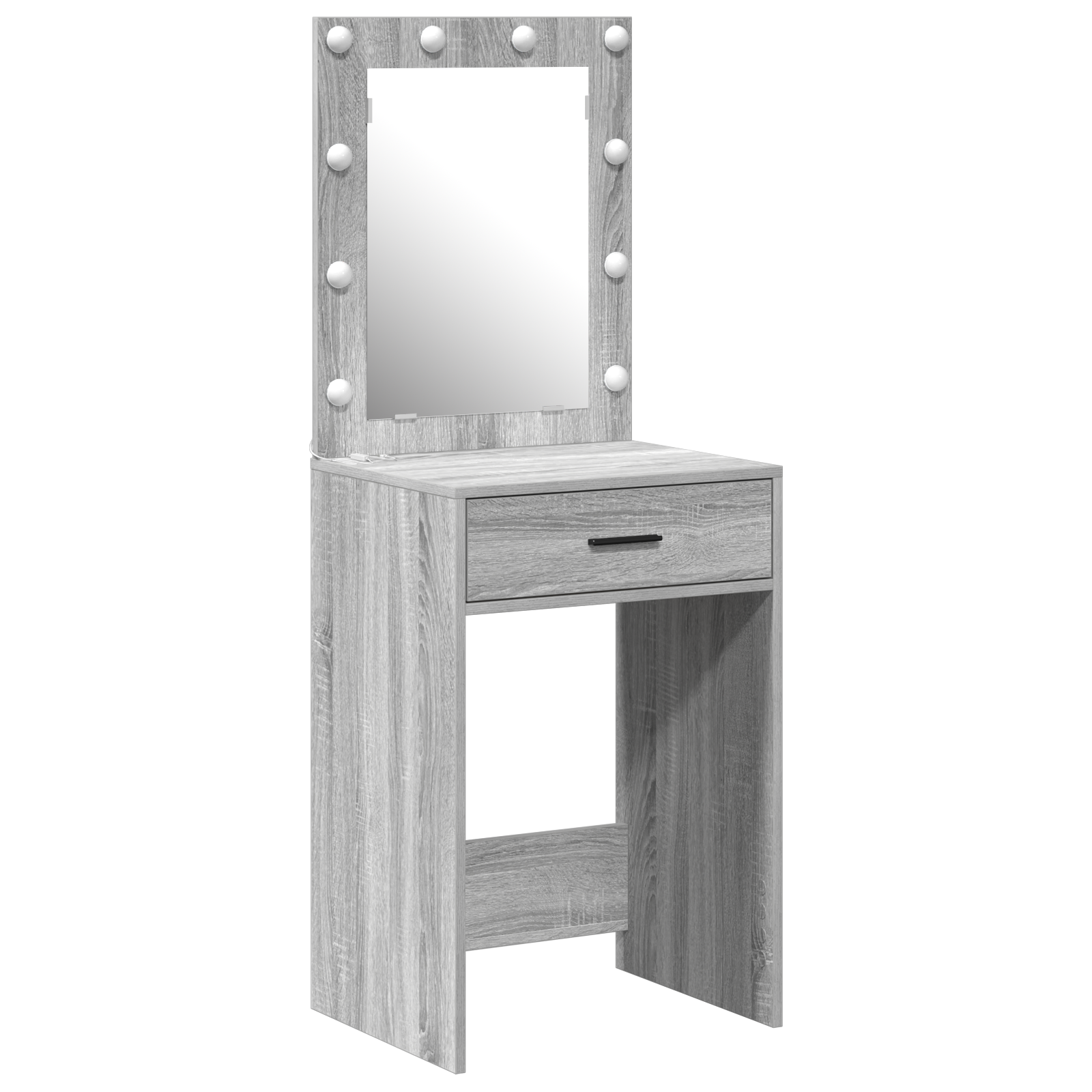 Thumbnail - vidaXL Schminktisch Graues Sonoma 50 x 41 x 135 cm Holzwerkstoff