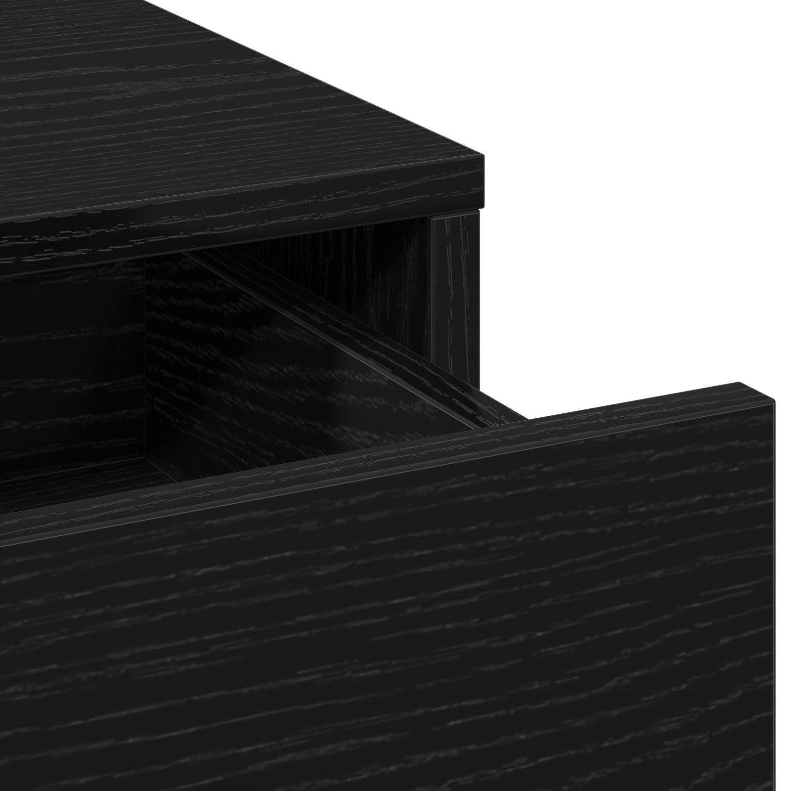 Highboard Black Oak 40x41x135 cm Engineered Wood - Image 10