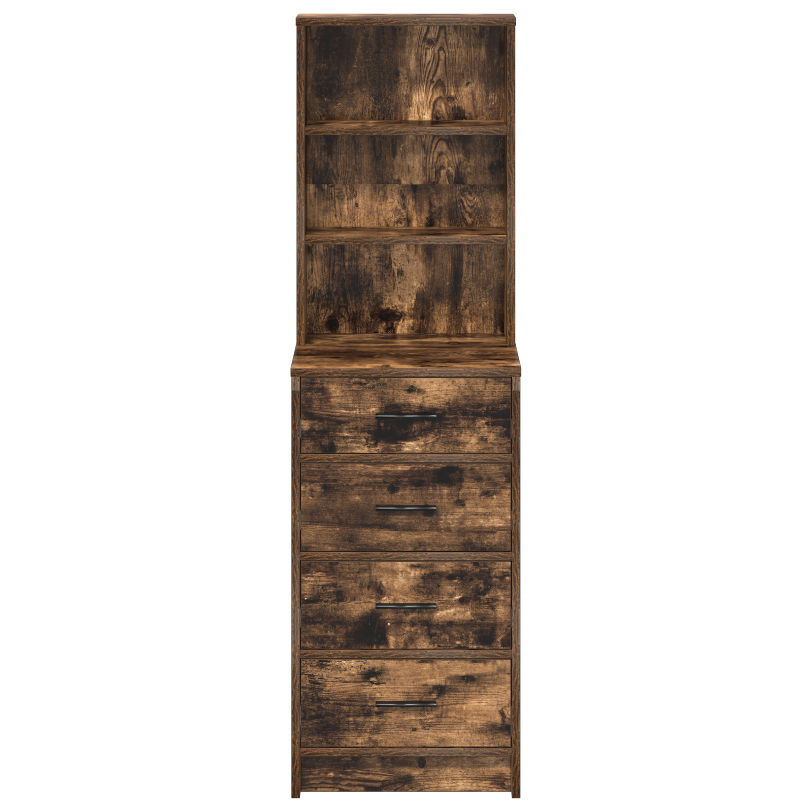 Highboard Smoked Oak 40x41x135 cm Engineered Wood - Image 6