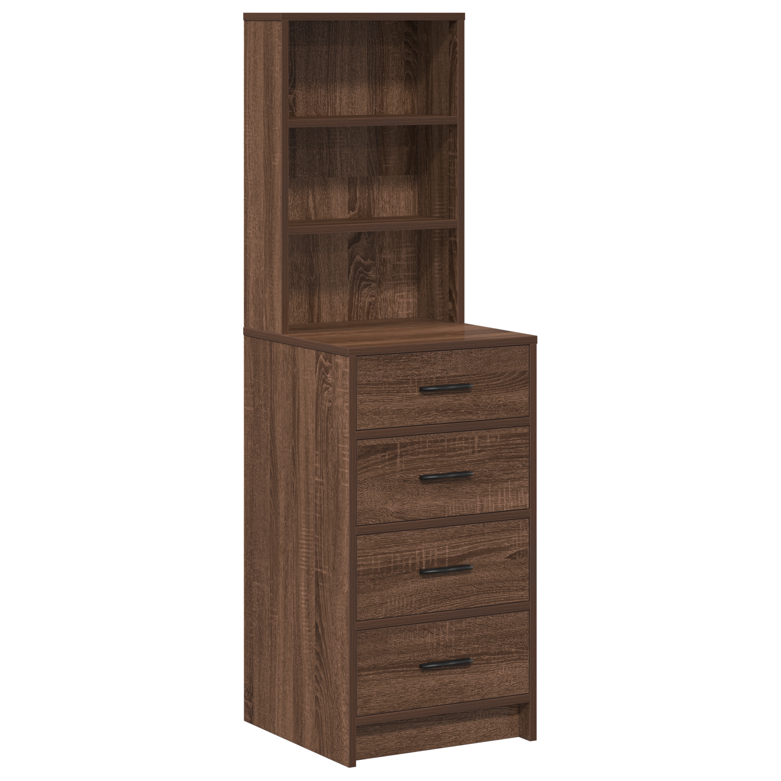 Thumbnail - vidaXL Highboard Braun Eiche 40x41x135 cm Holzwerkstoff
