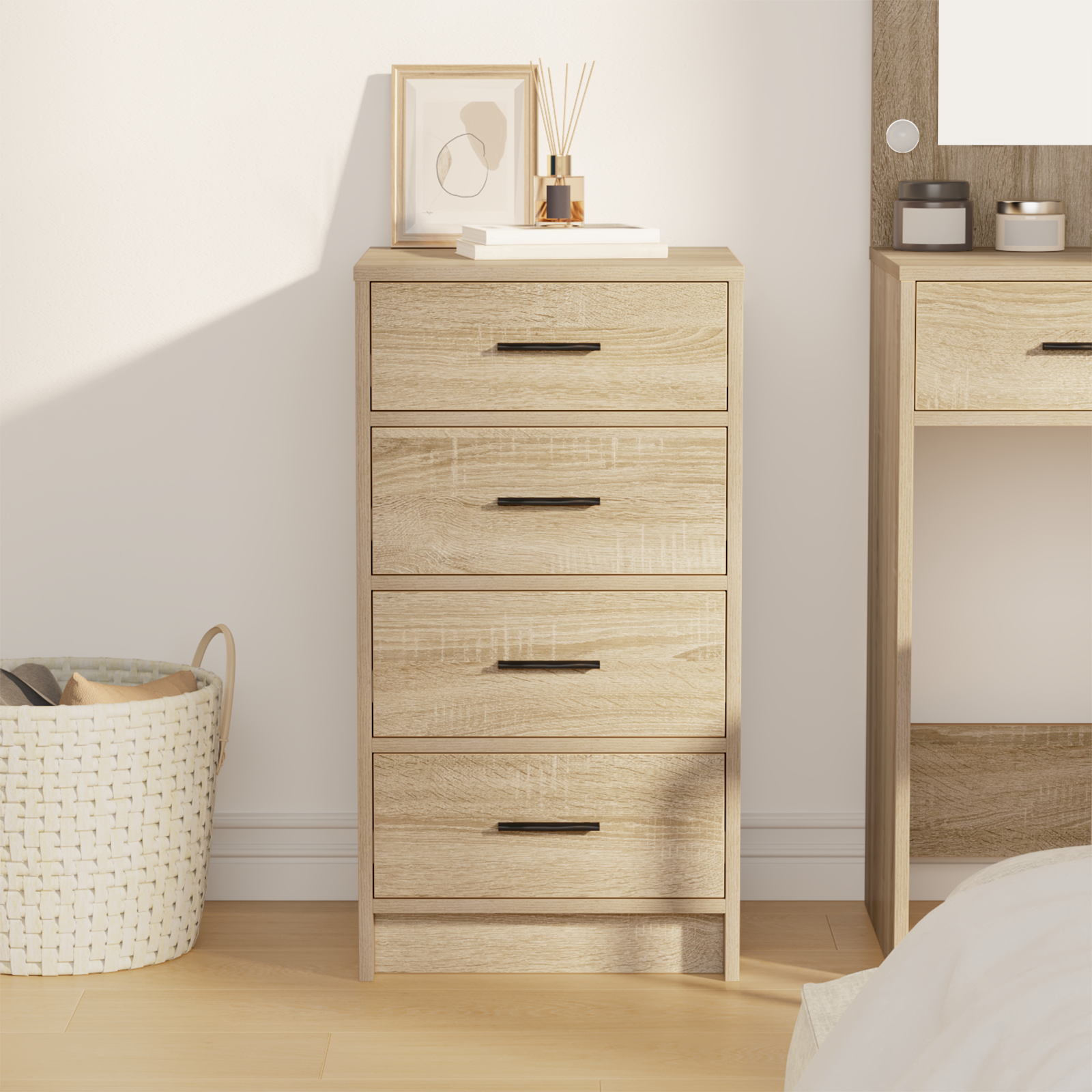 Sideboard Sonoma Oak 40x41x75 cm Engineered Wood - Image 4