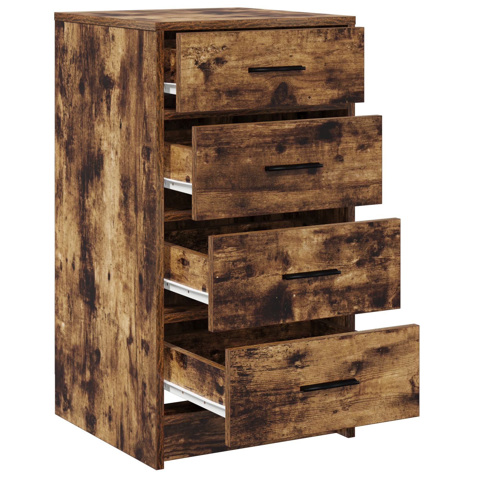 Sideboard Smoked Oak 40x41x75 cm Engineered Wood - Image 5