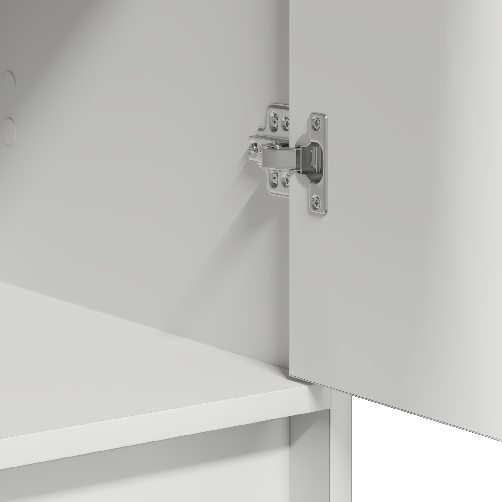 Sideboard White 40x41x75 cm Engineered Wood - Image 10