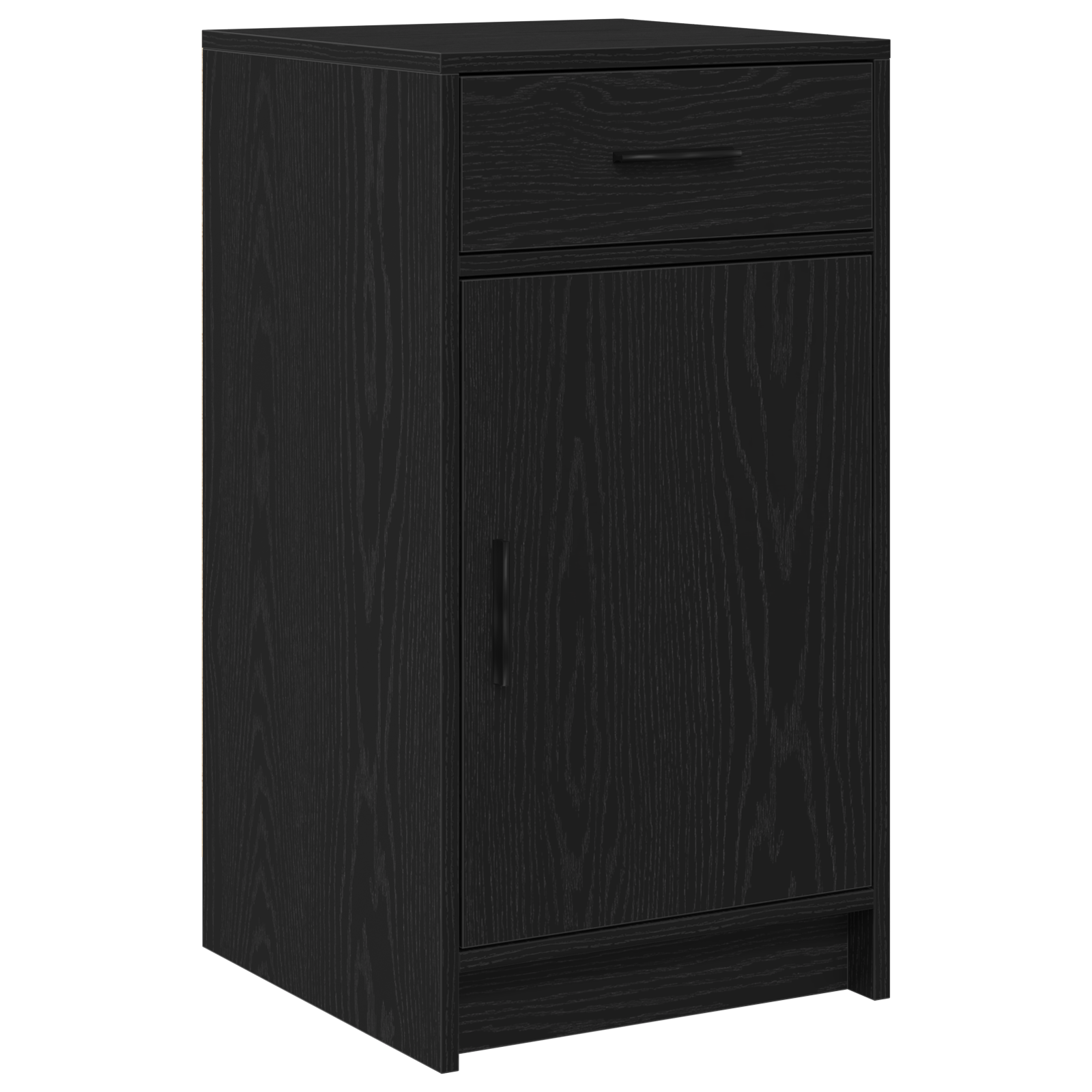 Thumbnail - vidaXL Sideboard Schwarz Eiche 40x41x75 cm Holzwerkstoff