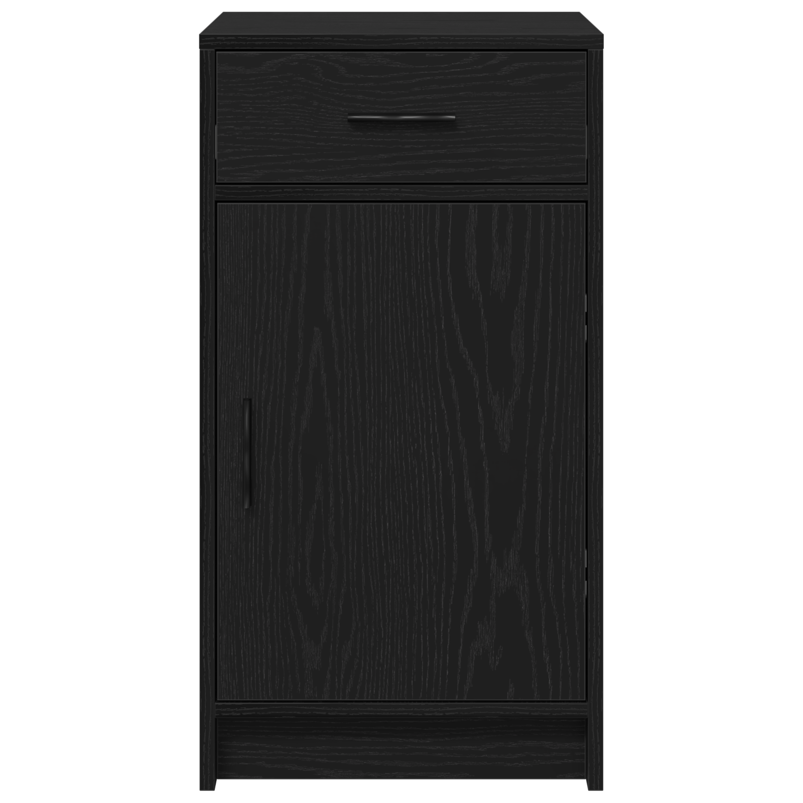 Sideboard Black Oak 40x41x75 cm Engineered Wood - Image 7