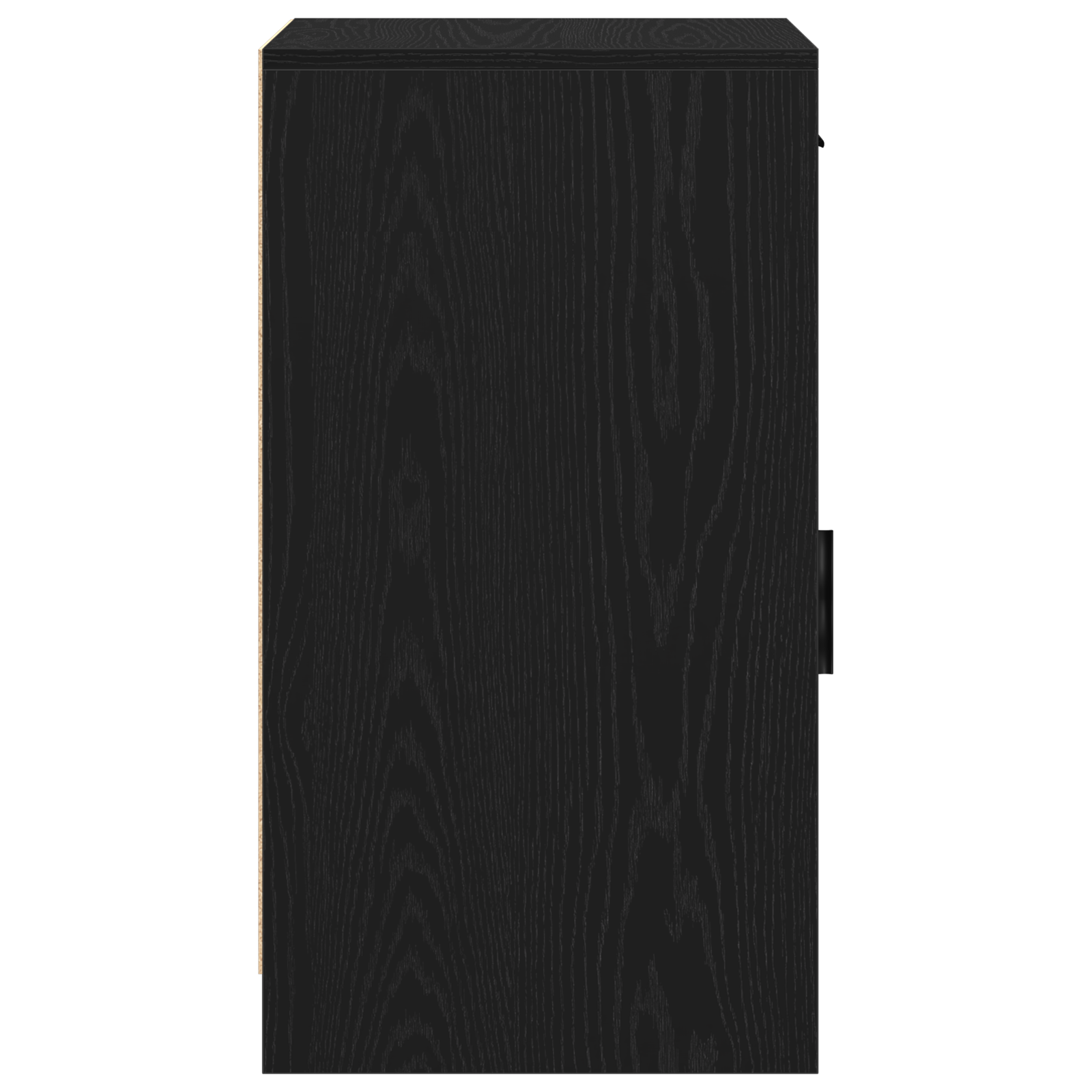 Sideboard Black Oak 40x41x75 cm Engineered Wood - Image 8