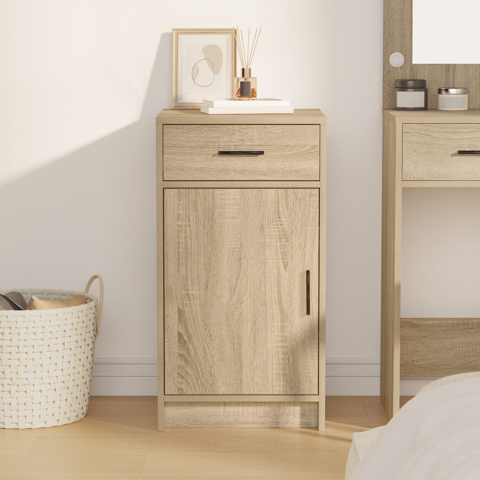 Sideboard Sonoma Oak 40x41x75 cm Engineered Wood - Image 4