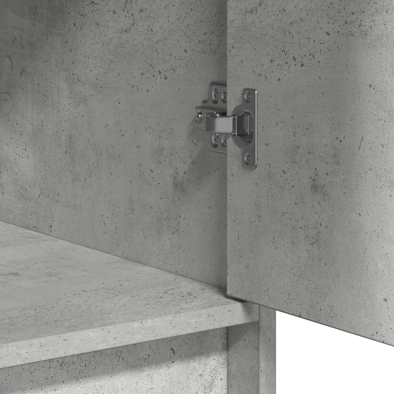 Sideboard Concrete Grey 40x41x75 cm Engineered Wood - Image 10