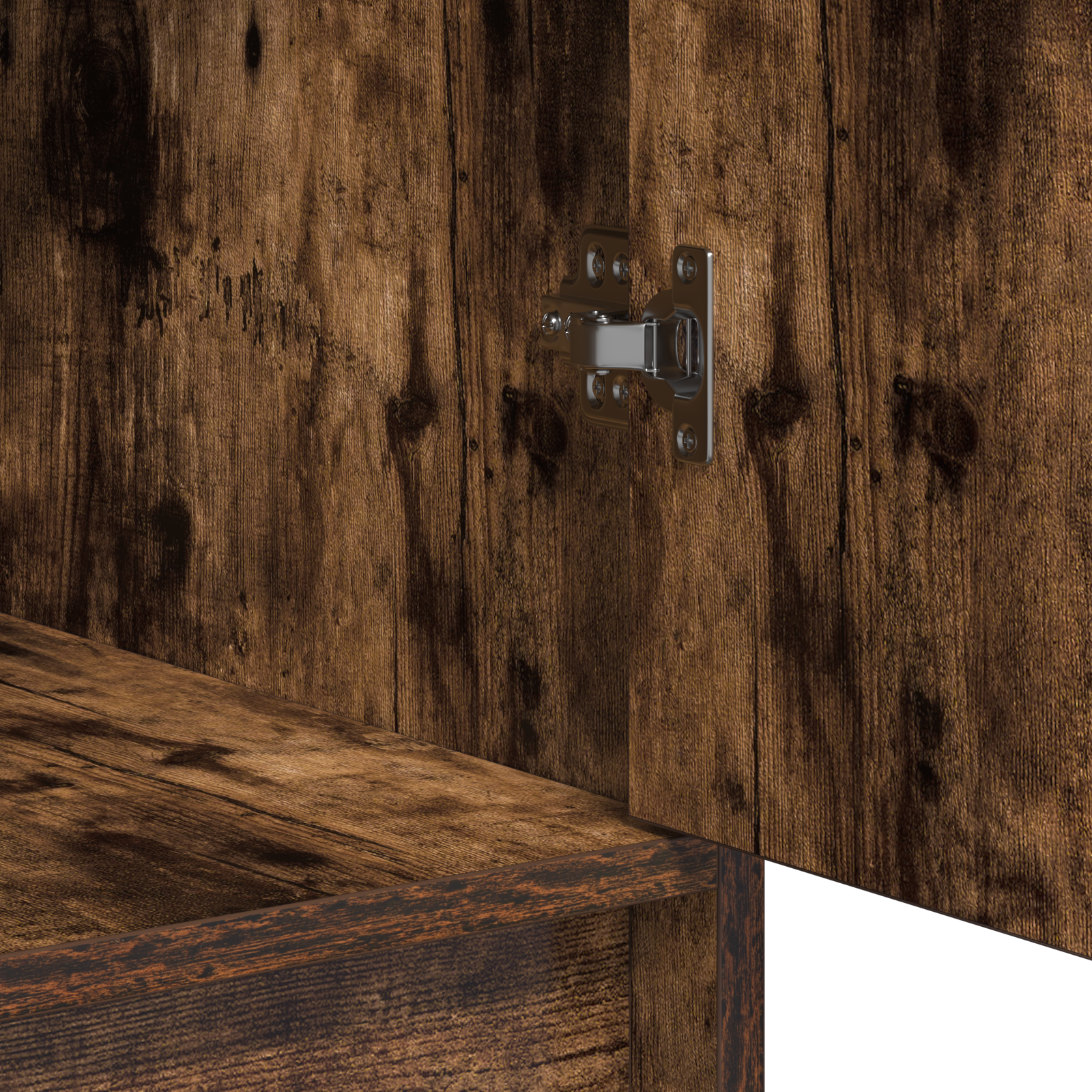 Sideboard Smoked Oak 40x41x75 cm Engineered Wood - Image 10
