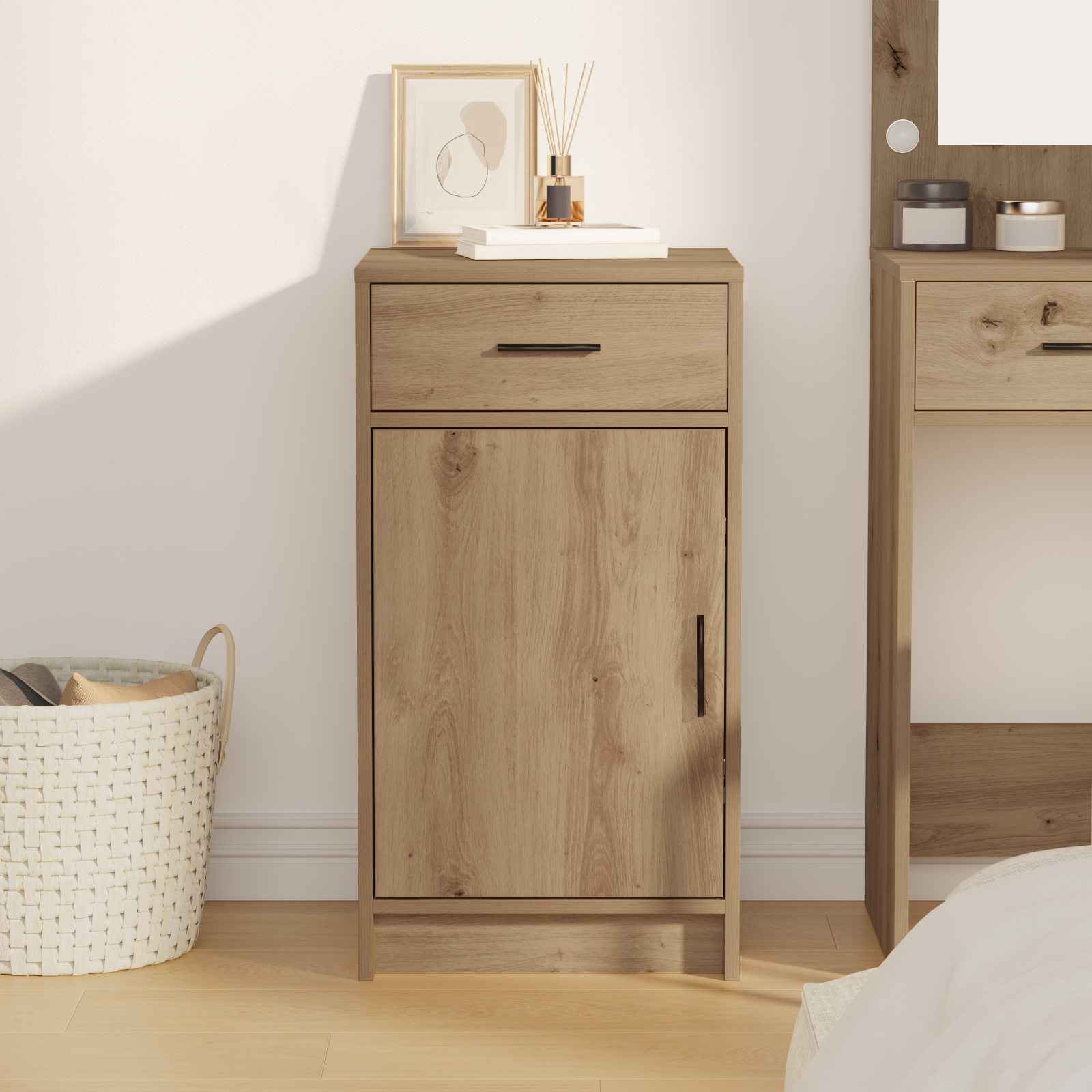 Sideboard Artisan Oak 40x41x75 cm Engineered Wood - Image 4