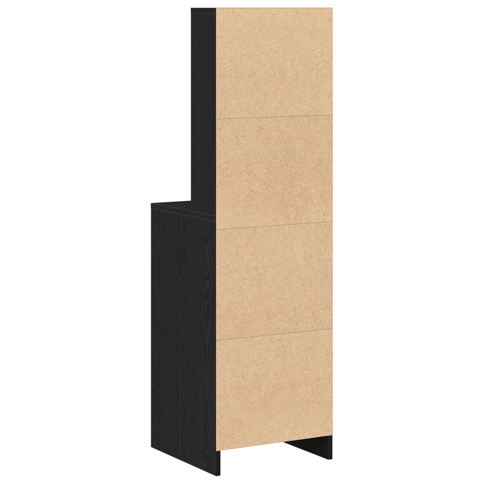 Highboard in Black Oak - 40x41x135 cm, Made from Engineered Wood - Image 8