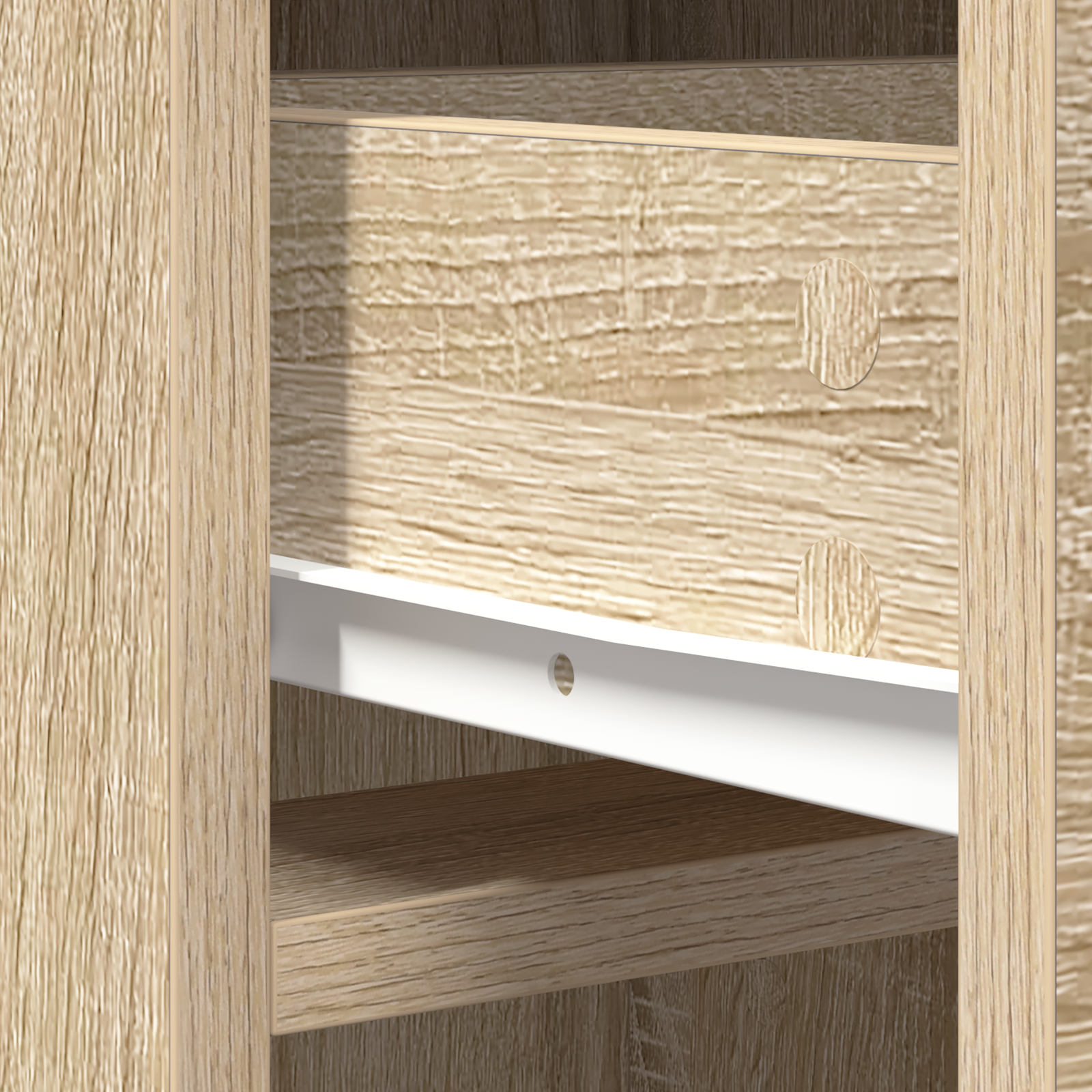 Highboard Sonoma Oak 40x41x135 cm Engineered Wood - Image 10