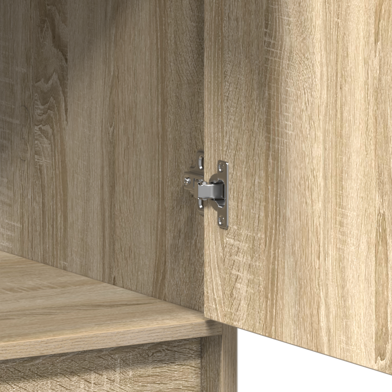 Highboard Sonoma Oak 40x41x135 cm Engineered Wood - Image 11