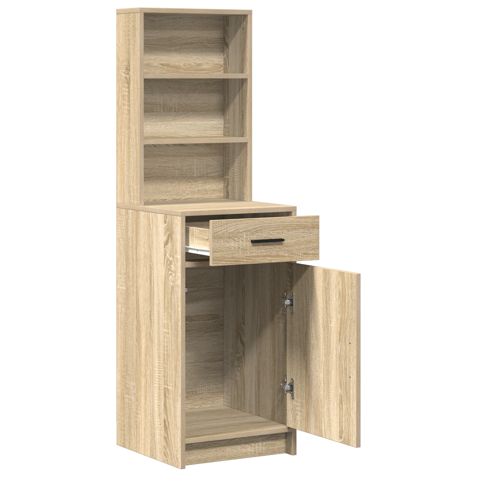 Highboard Sonoma Oak 40x41x135 cm Engineered Wood - Image 5