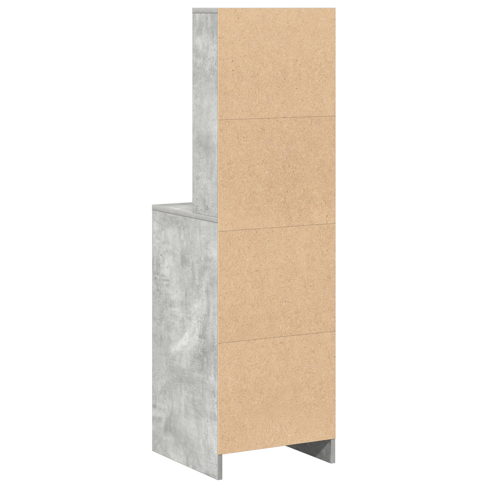 Highboard Concrete Grey 40x41x135 cm Engineered Wood - Image 8