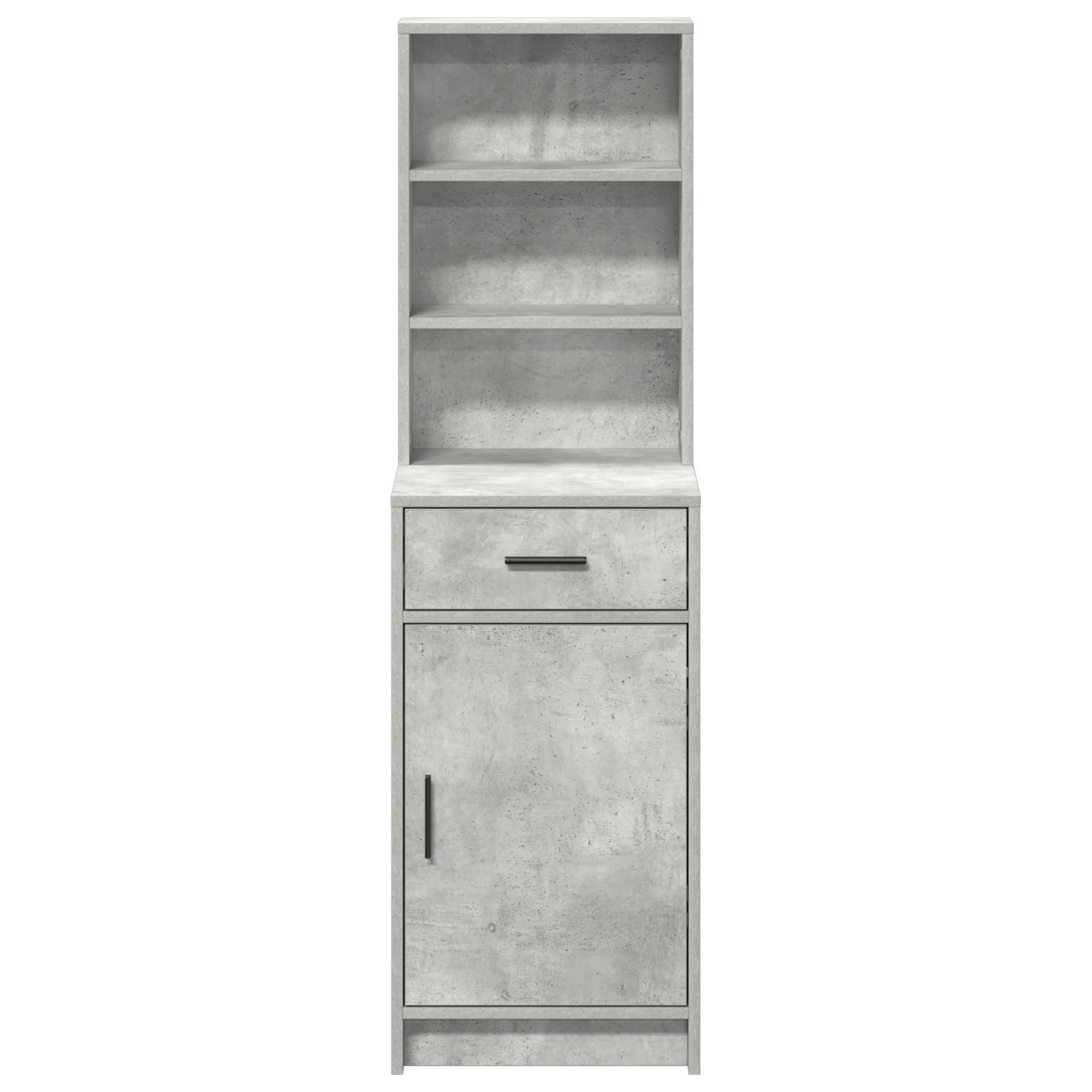 Highboard Concrete Grey 40x41x135 cm Engineered Wood - Image 6