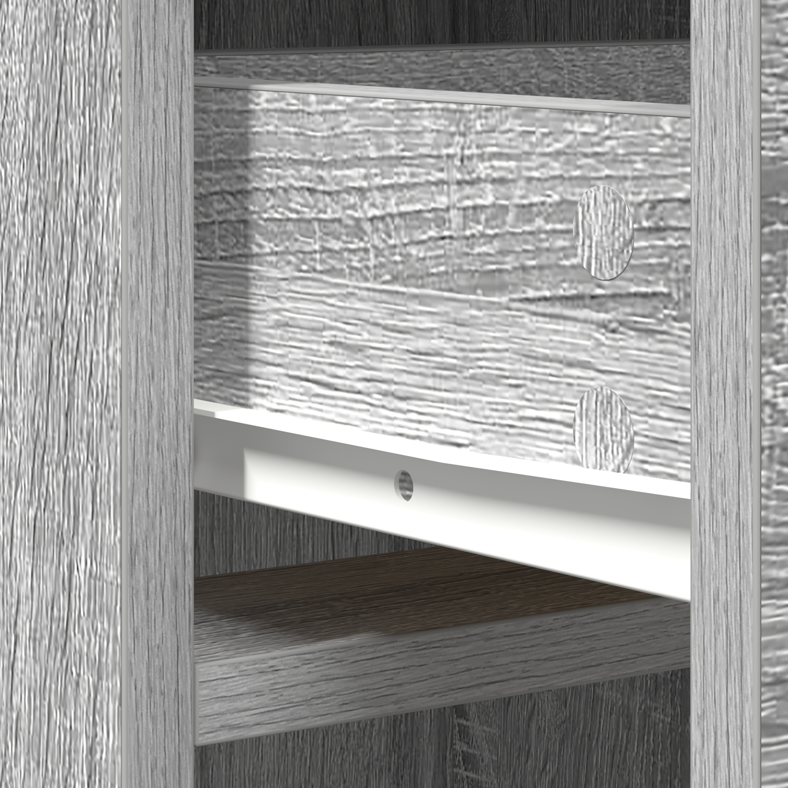 Highboard Grey Sonoma 40x41x135 cm Engineered Wood - Image 10