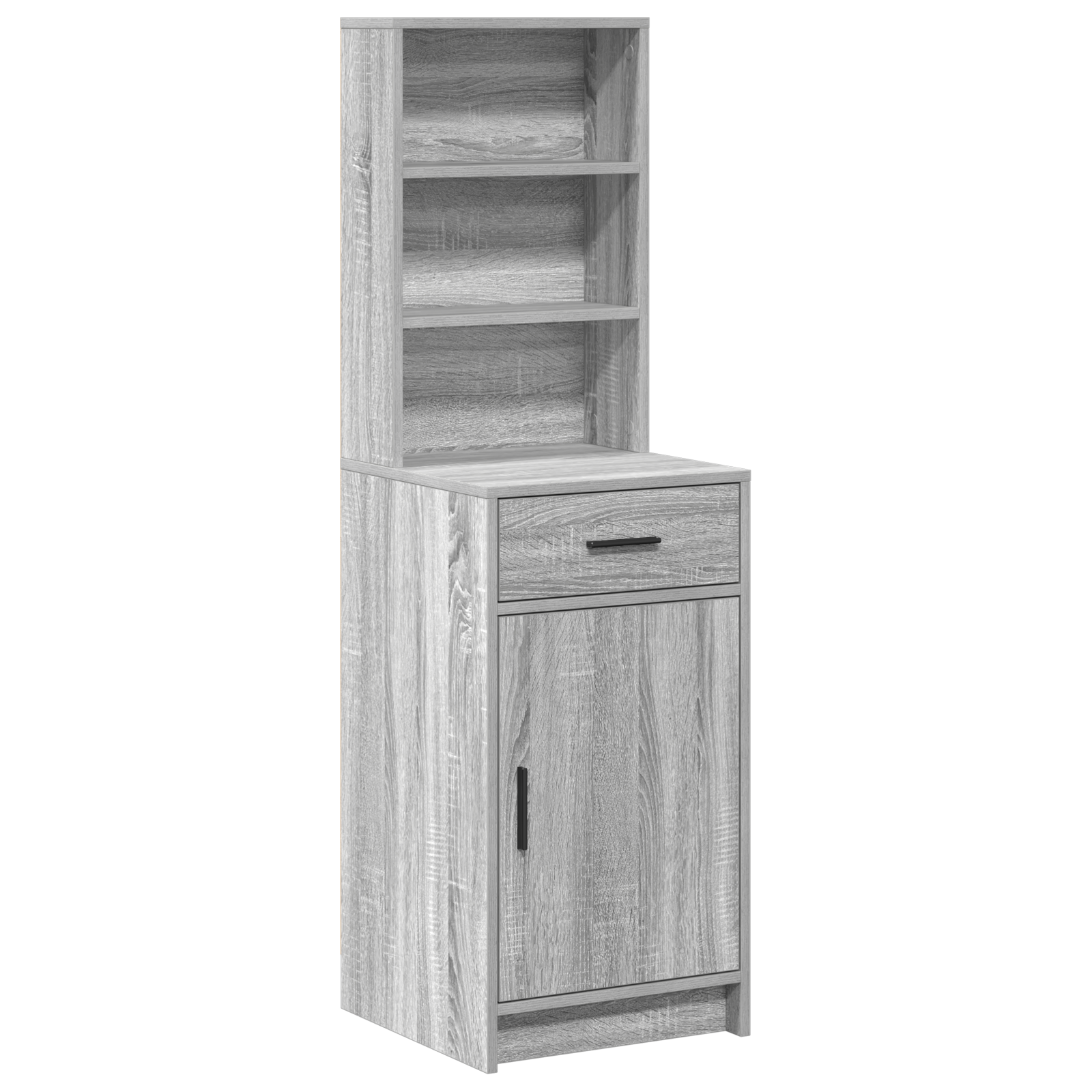 Thumbnail - vidaXL Highboard Grau Sonoma 40x41x135 cm Holzwerkstoff