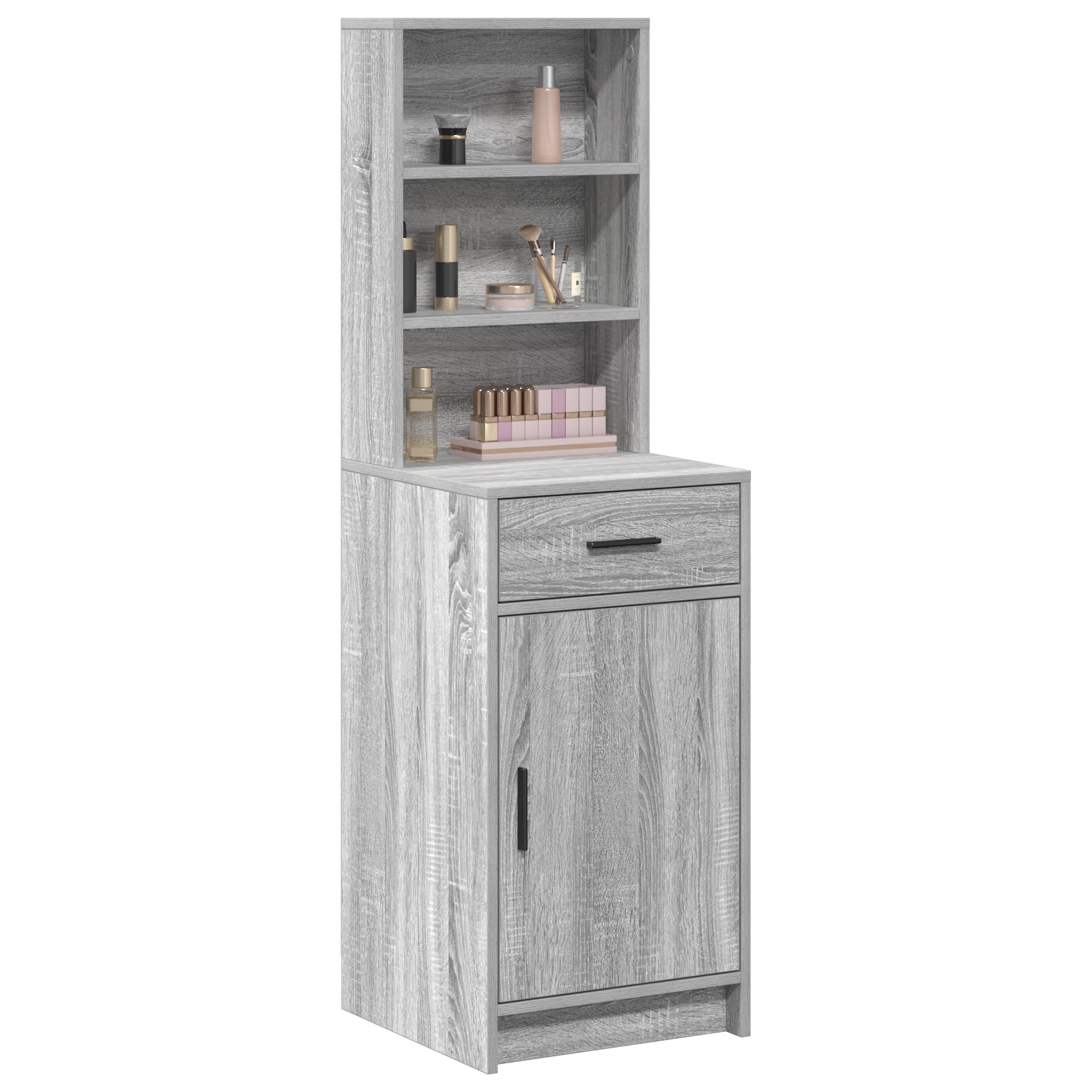 Highboard Grey Sonoma 40x41x135 cm Engineered Wood - Image 3