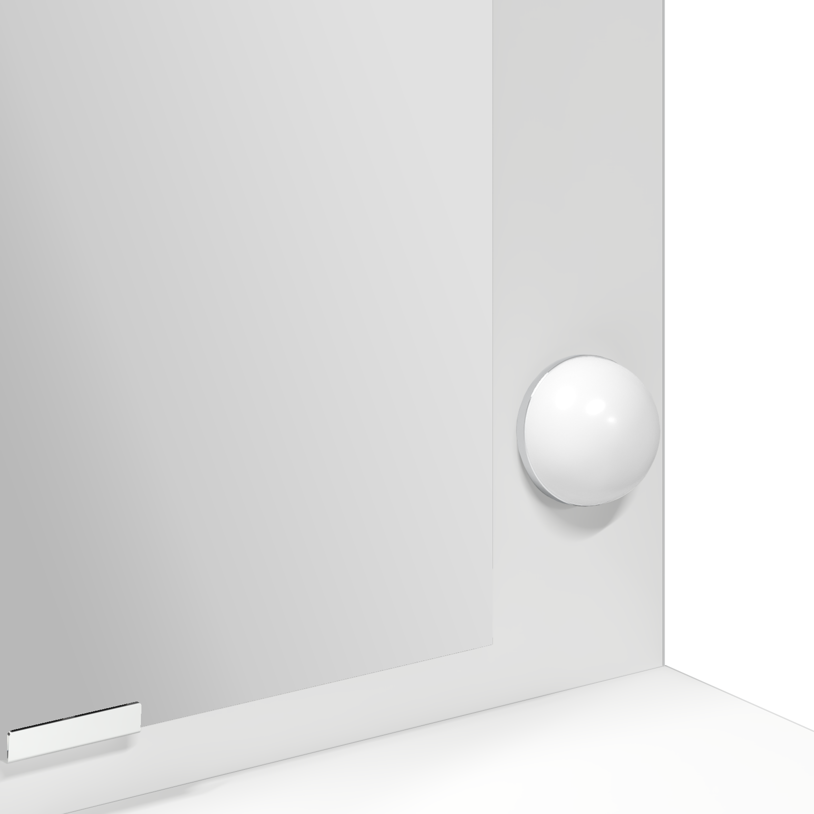 White Dressing Table with LED Lights - 100x41x135 cm - Image 8