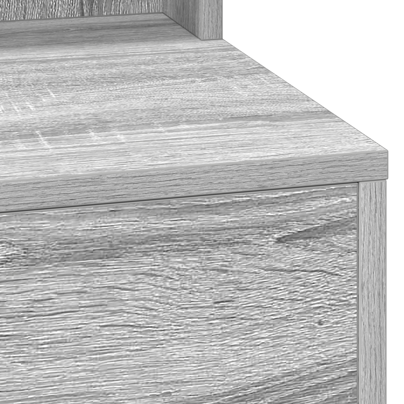 Vanity Table Grey sonoma Engineered Wood 75.5 x 41 x 135 cm - Image 7