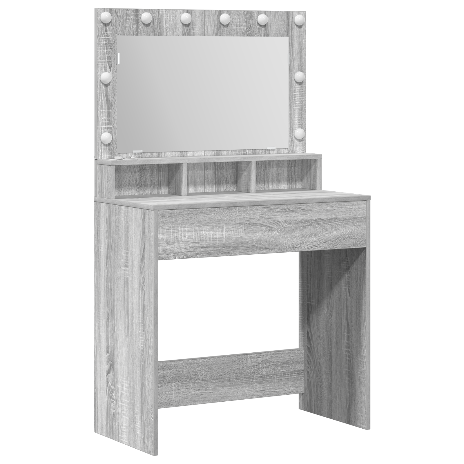 Vanity Table Grey sonoma Engineered Wood 75.5 x 41 x 135 cm - Image 2