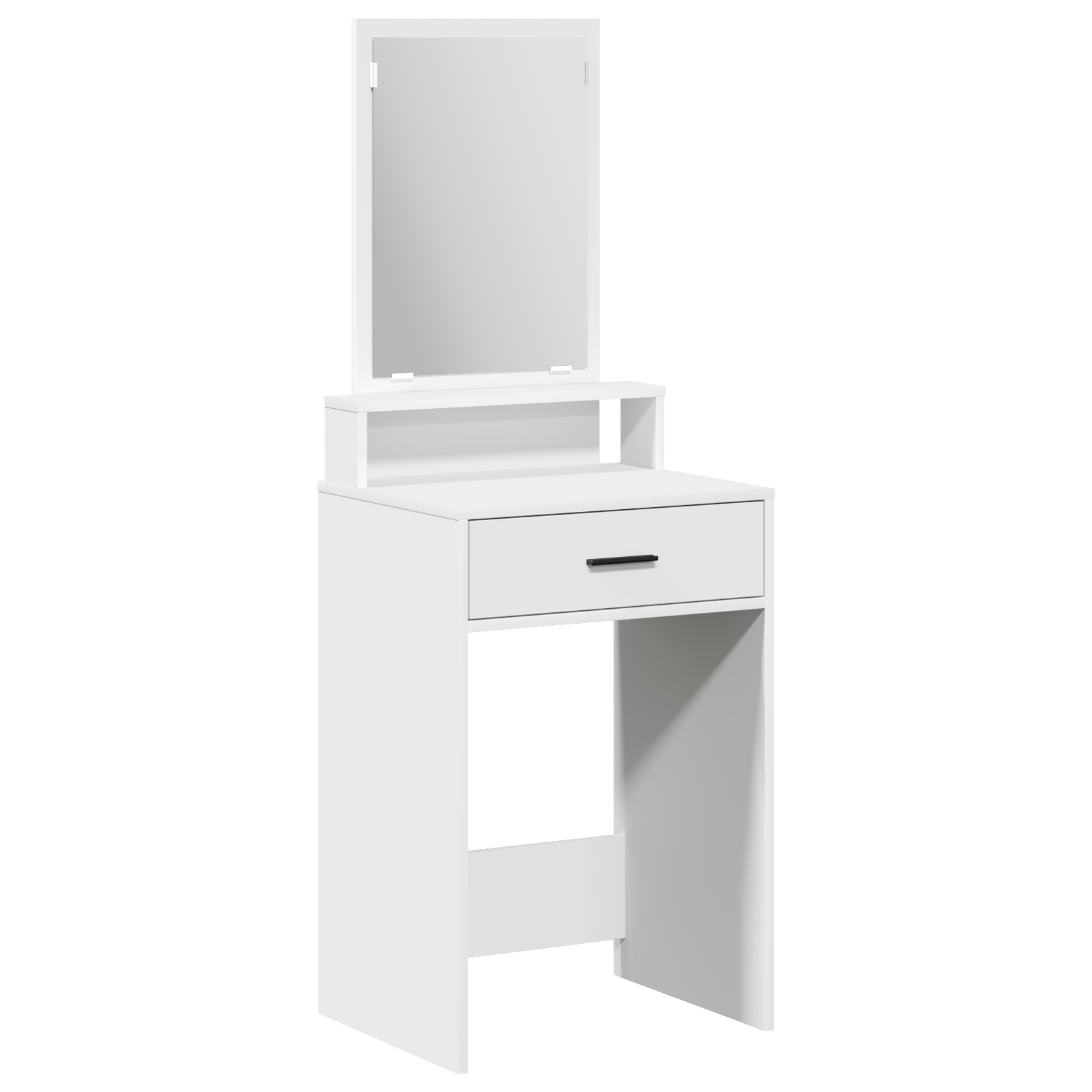 White Dressing Table with Drawers - 50x41x140 cm - Image 2