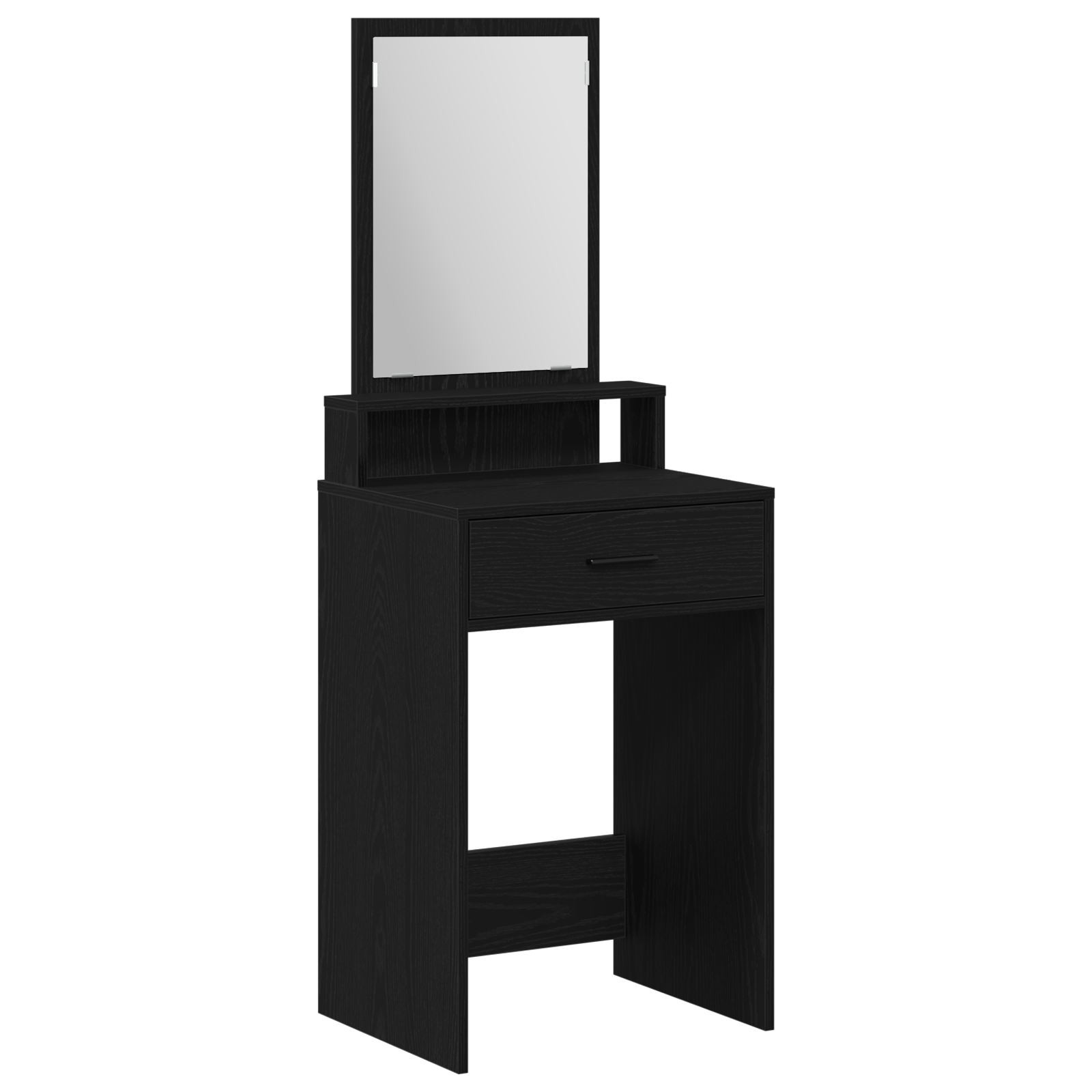 Dressing Table with Drawers - Black Oak - 50x41x140 cm - Image 2