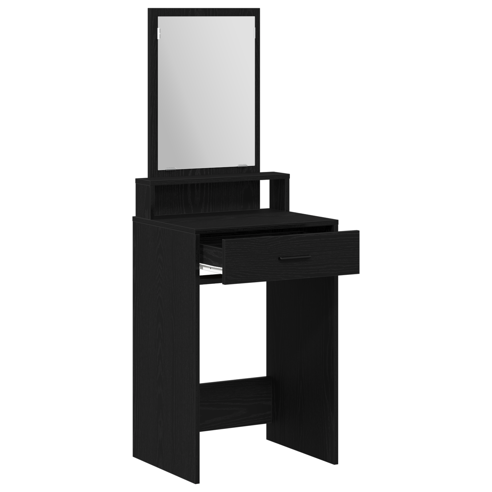 Dressing Table with Drawers - Black Oak - 50x41x140 cm - Image 4