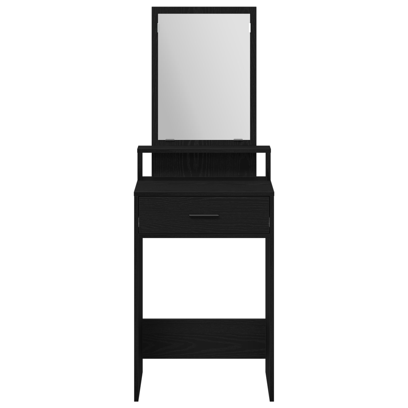 Dressing Table with Drawers - Black Oak - 50x41x140 cm - Image 5