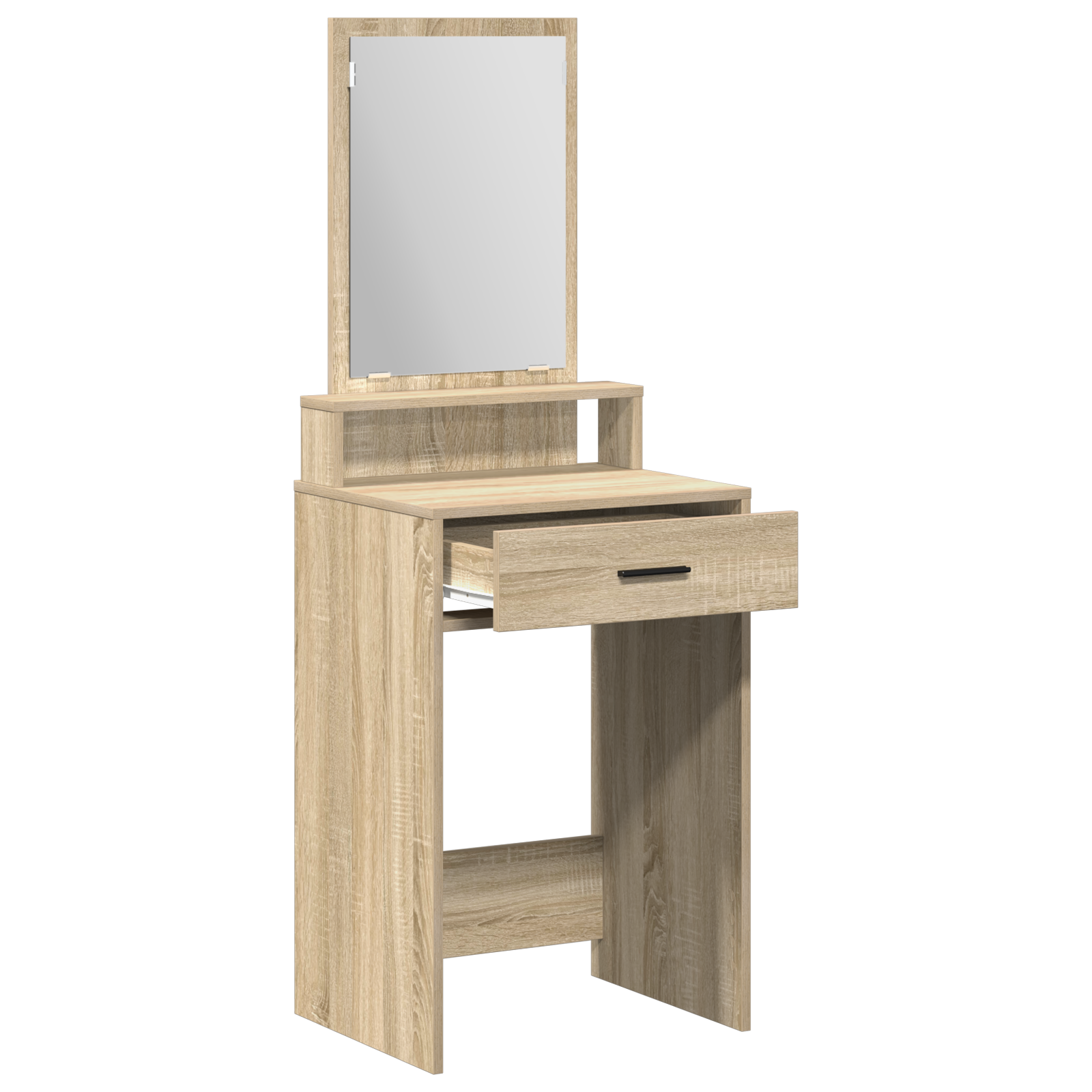 Dressing Table with Drawers - Sonoma Oak, 50x41x140 cm - Image 4
