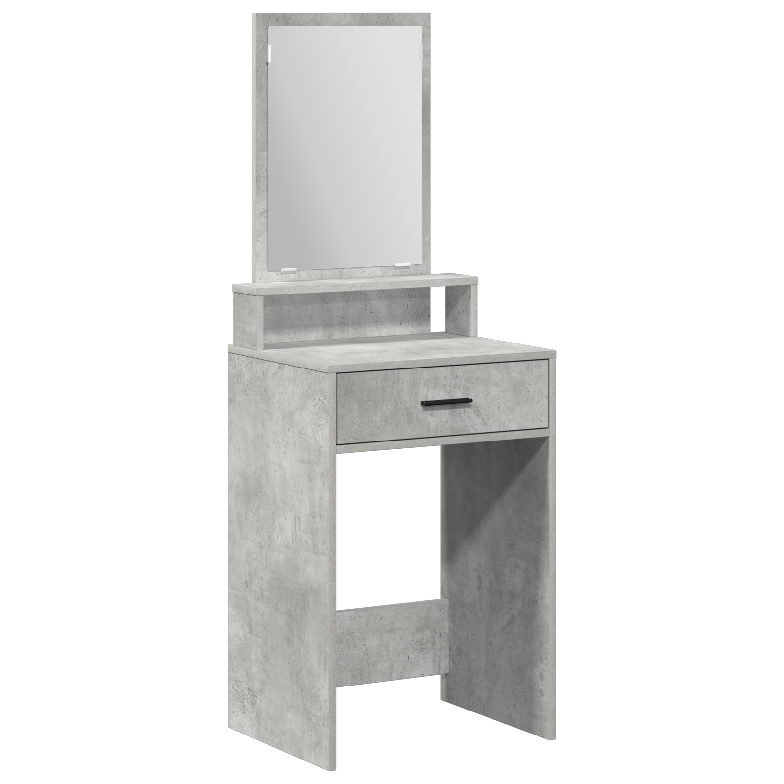 Dressing Table with Drawers, Concrete Grey, 50x41x140 cm - Image 2