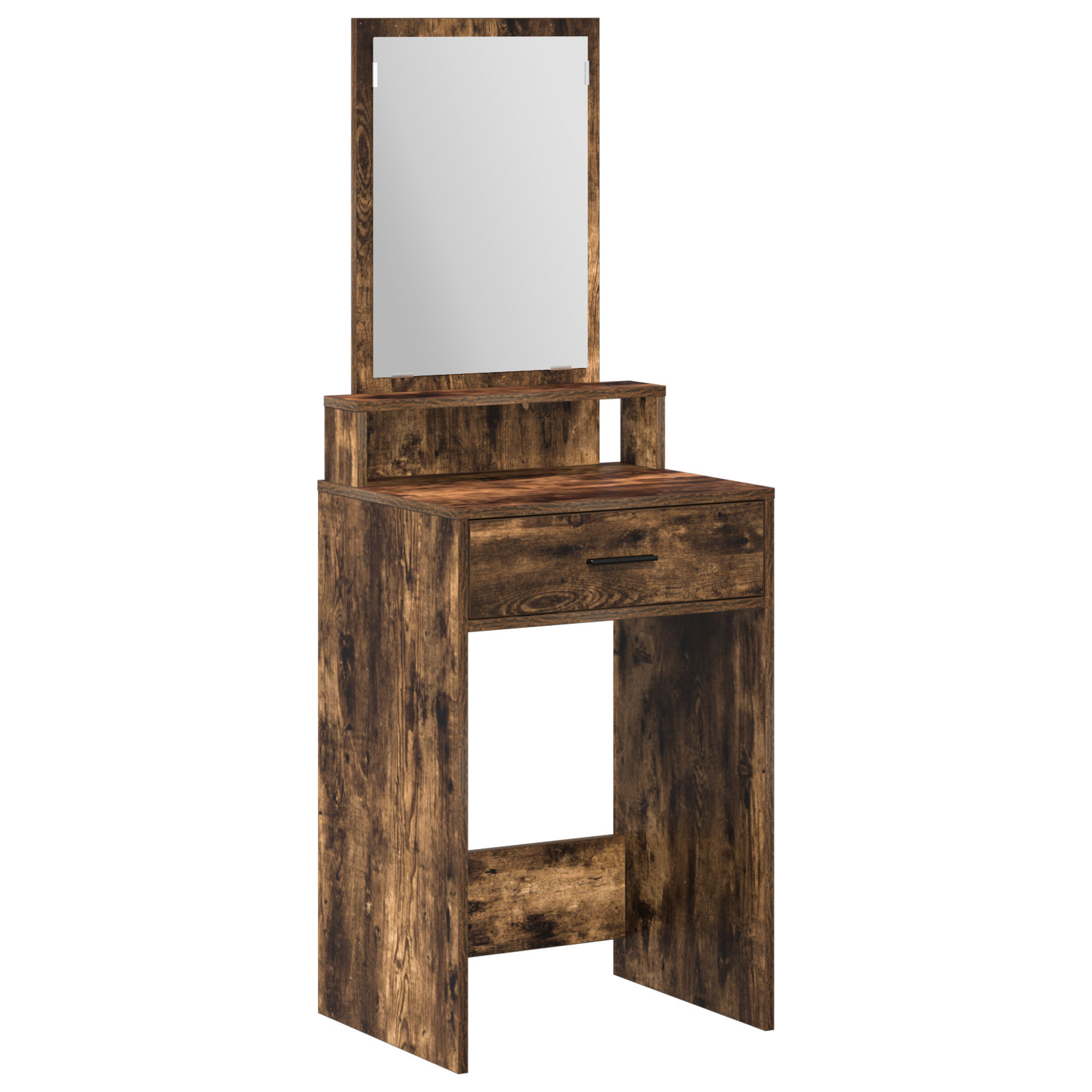 Dressing Table with Drawers - Smoked Oak, 50x41x140 cm - Image 2