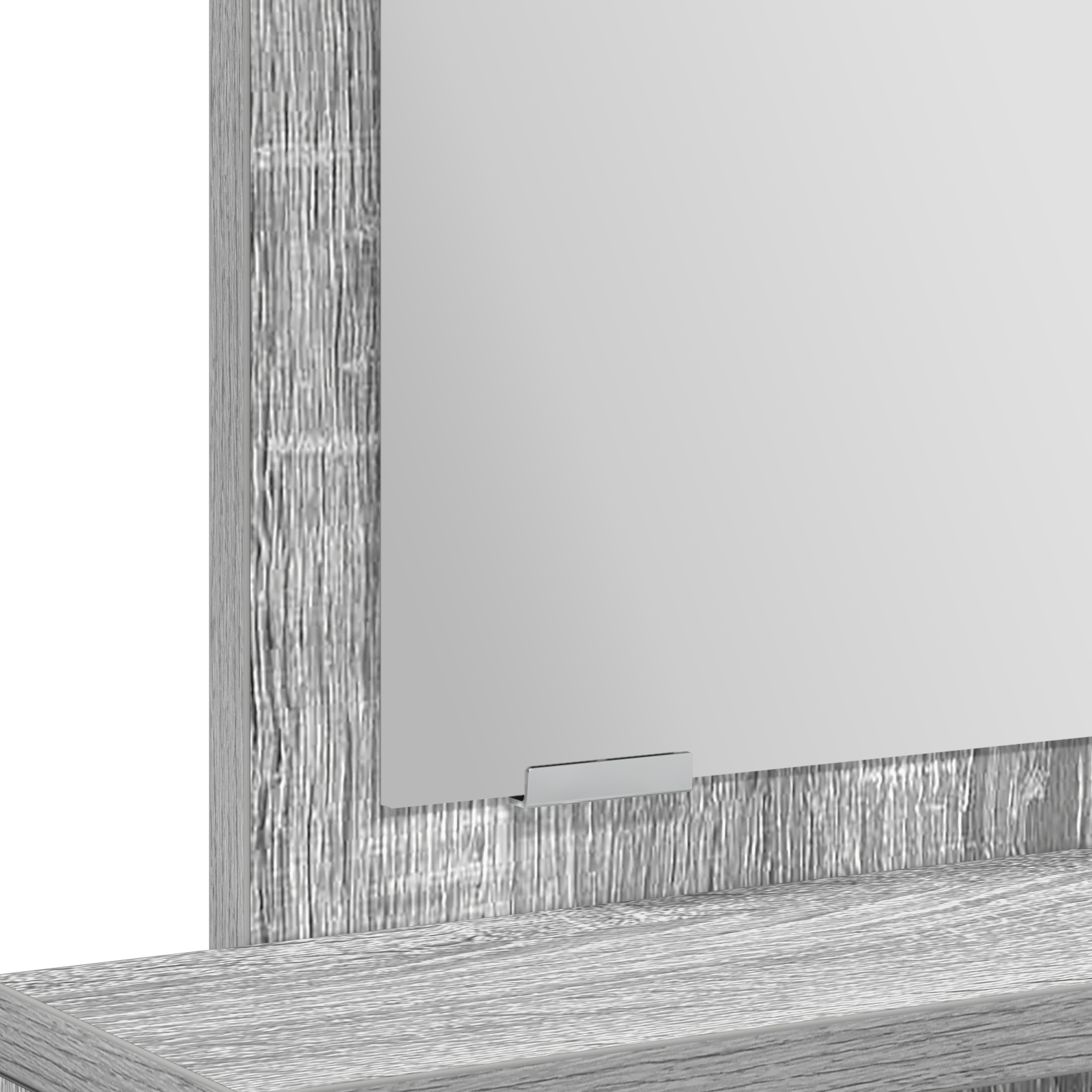 Dressing Table with Drawers Grey Sonoma 50x41x140 cm - Image 9