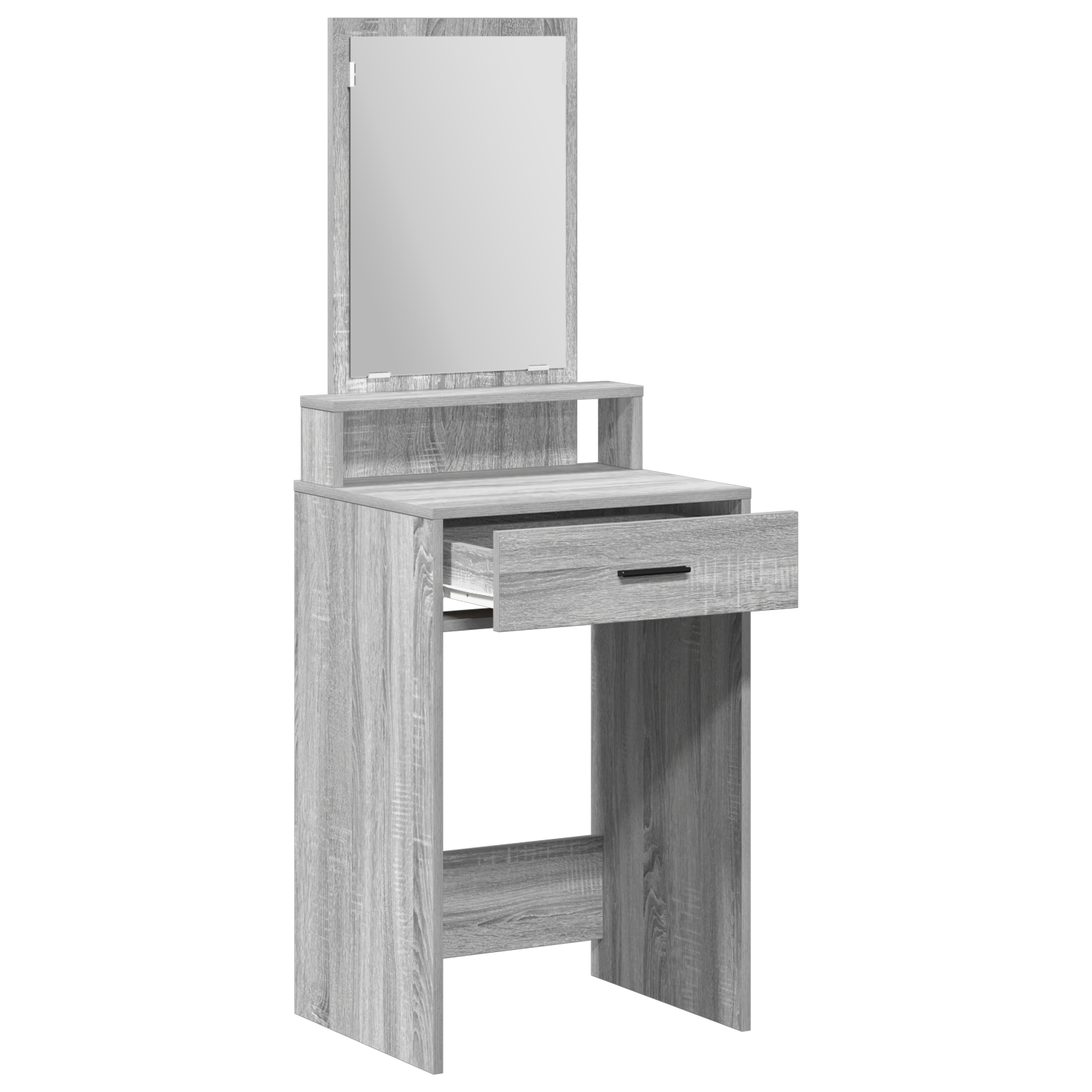 Dressing Table with Drawers Grey Sonoma 50x41x140 cm - Image 4