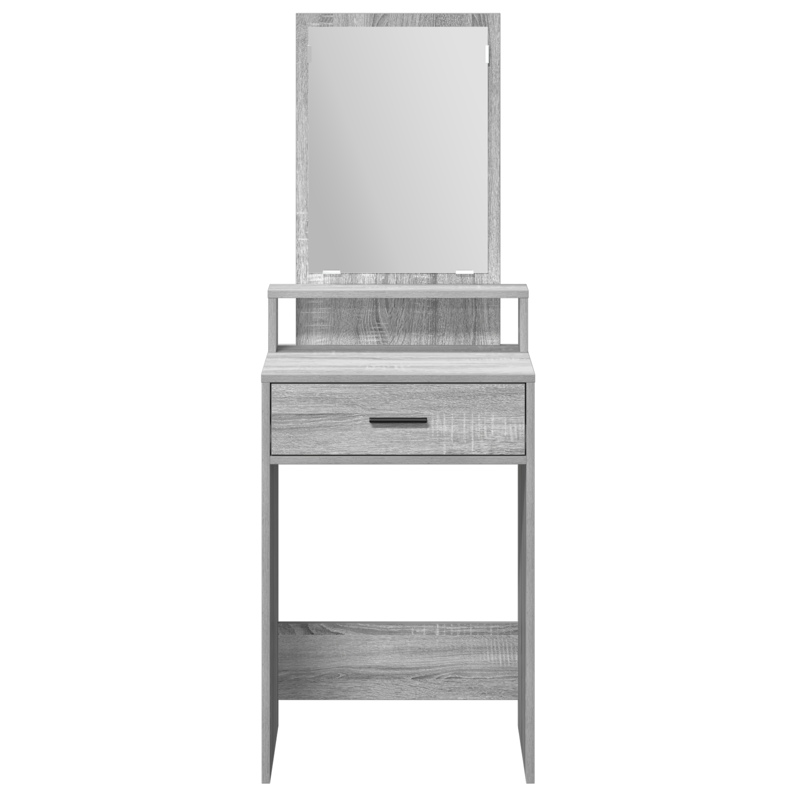 Dressing Table with Drawers Grey Sonoma 50x41x140 cm - Image 5