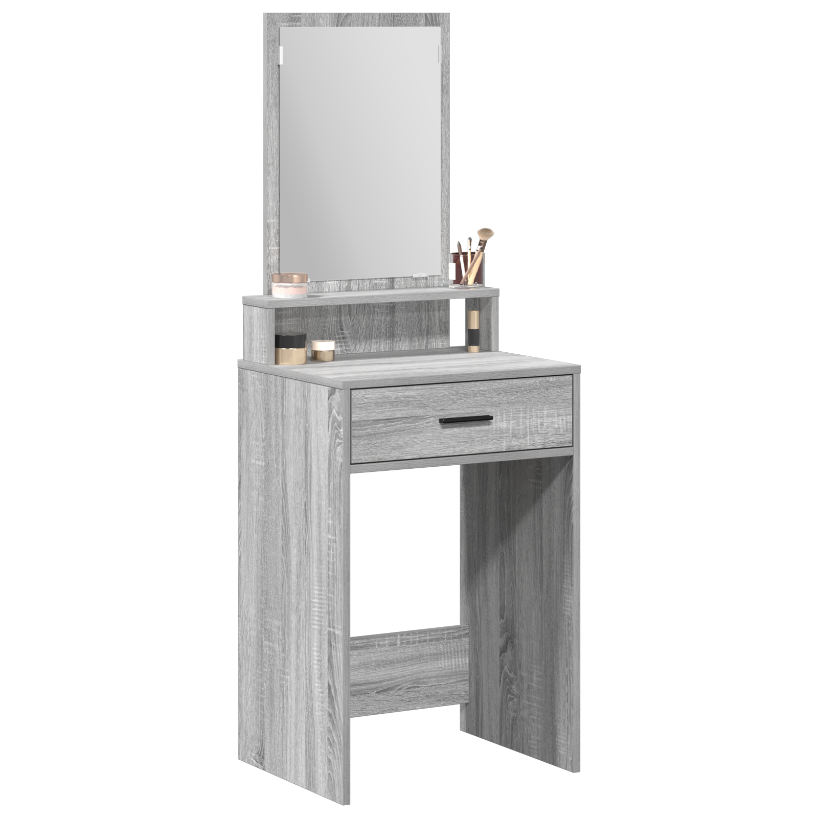 Dressing Table with Drawers Grey Sonoma 50x41x140 cm - Image 3