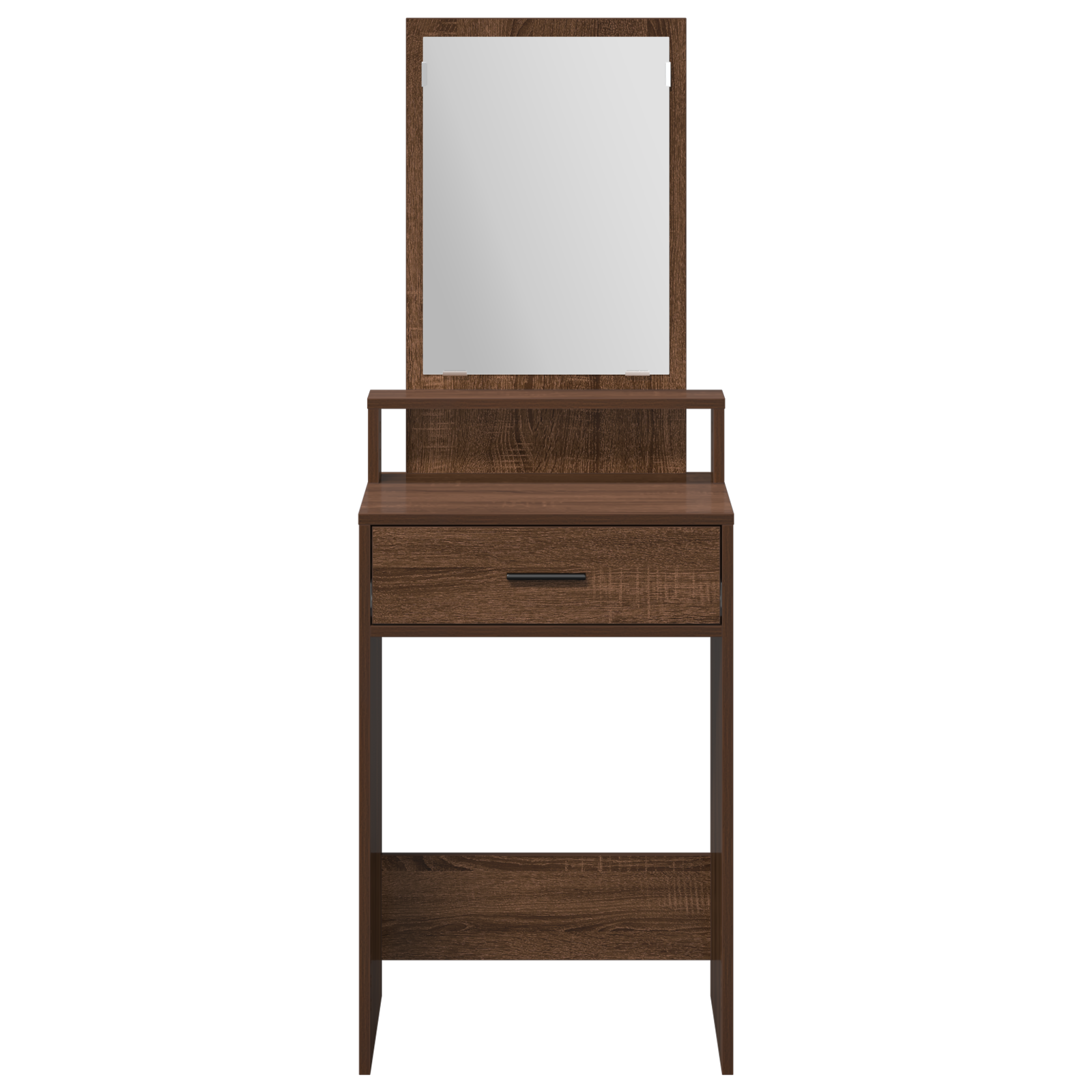 Makeup Table with Drawers in Brown Oak 50x41x140 cm - Image 5